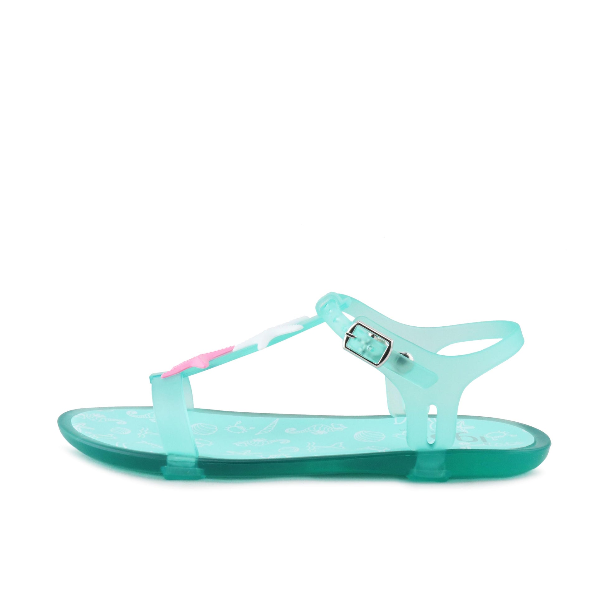 Sandalia verde agua con hebilla TRICIAESTRELLA de Igor - TRICIAESTRELLA-105-1.jpg