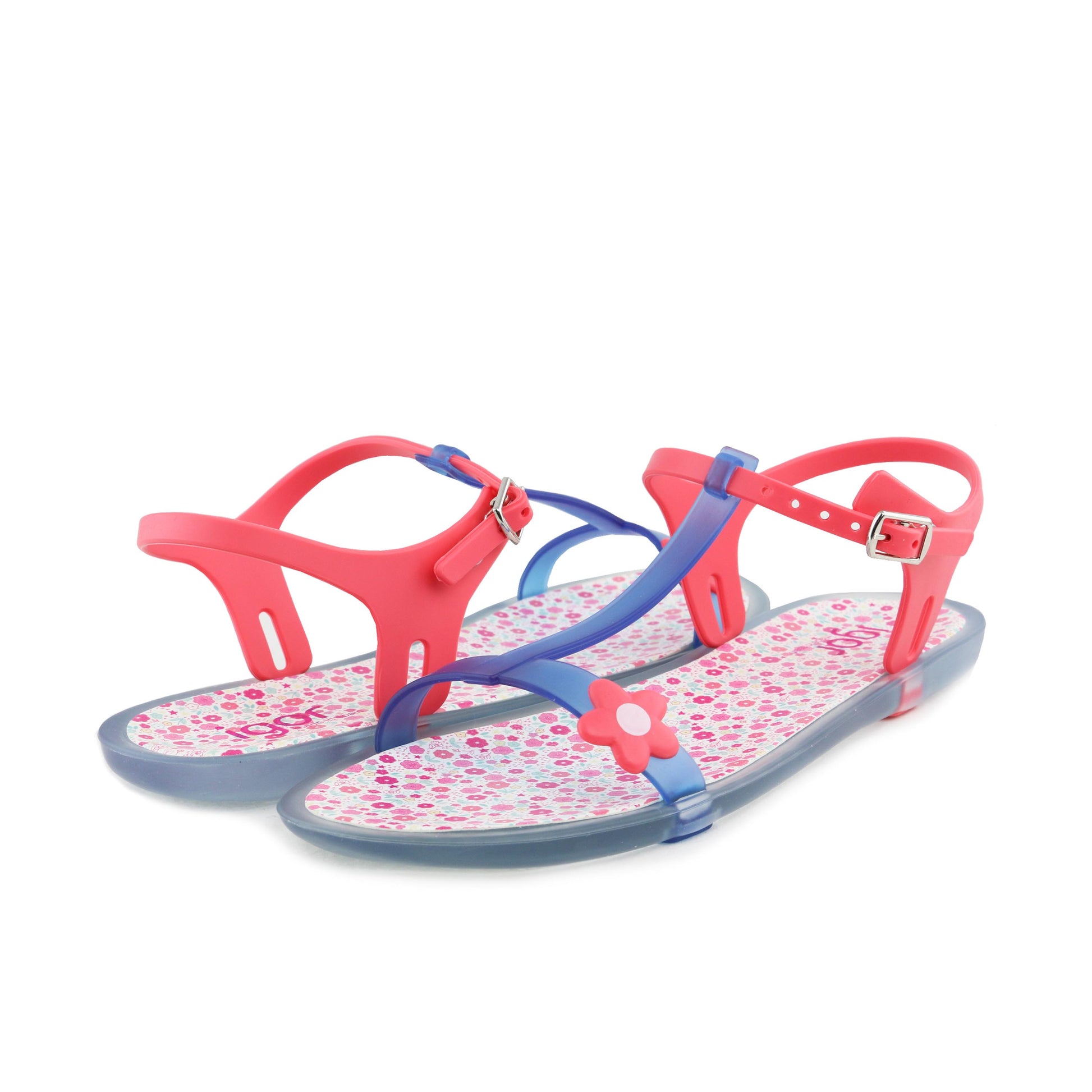 Sandalia azul con hebilla TRICIAFLORES de Igor - TRICIAFLORES-7-2.jpg