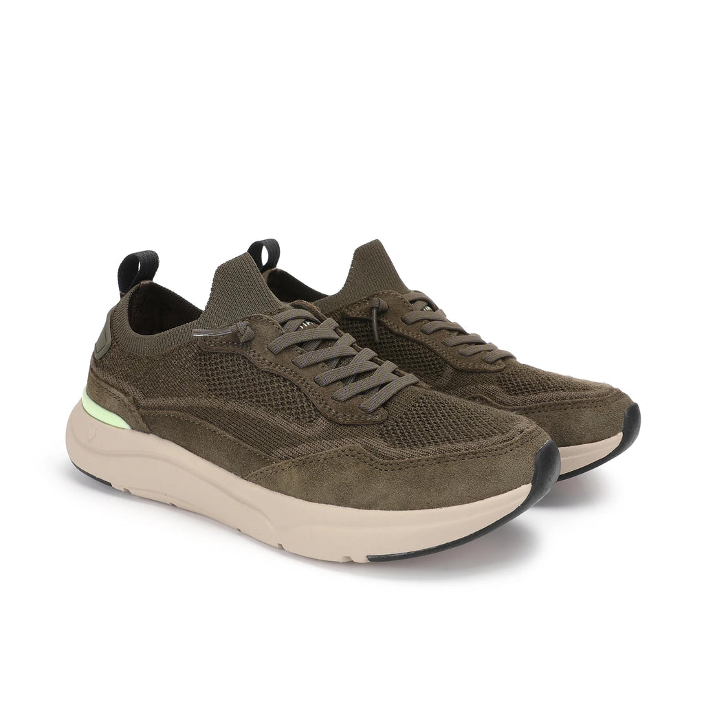 Deportiva kaki con cordón TUI de Walk in Pitas