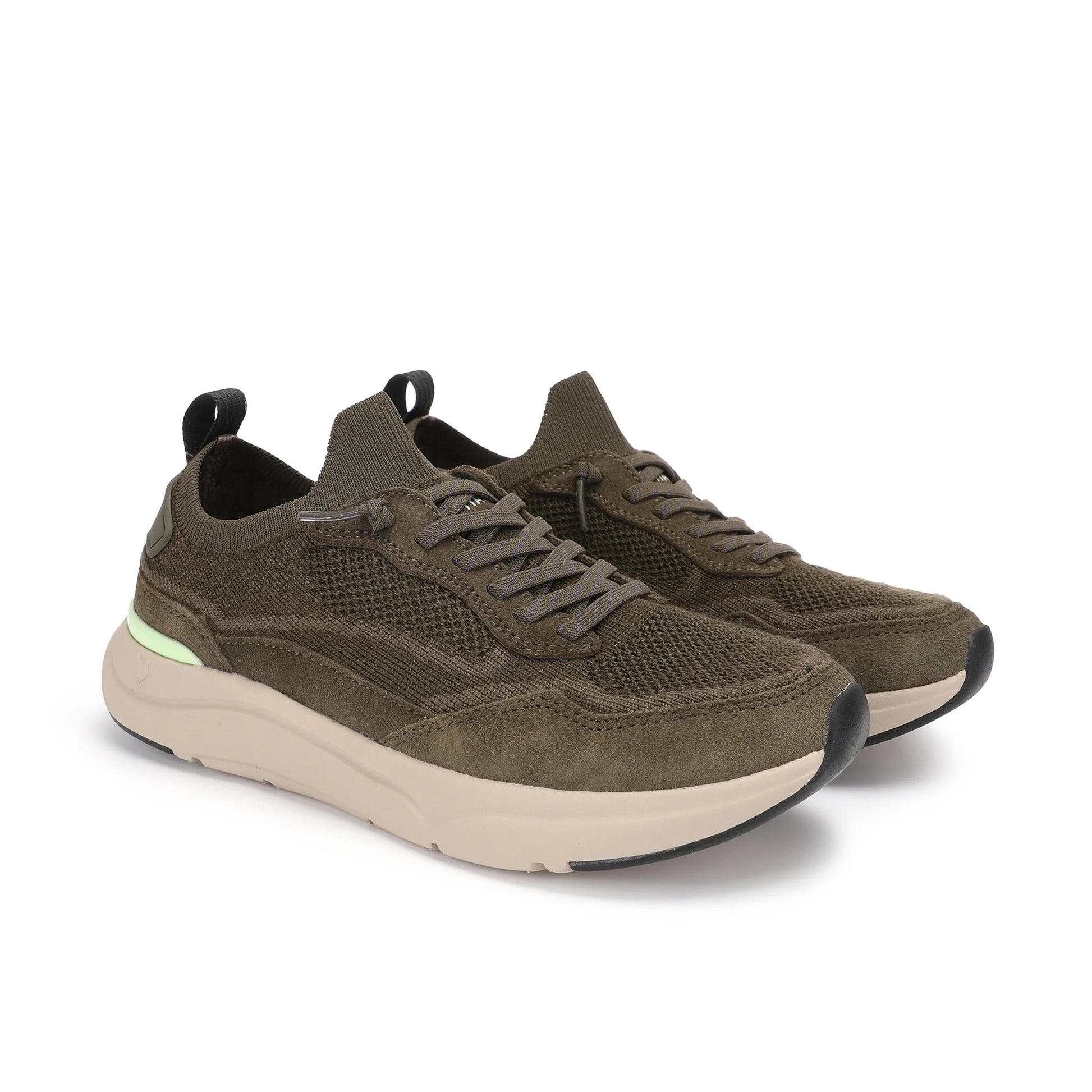 Deportiva kaki con cordón TUI de Walk in Pitas