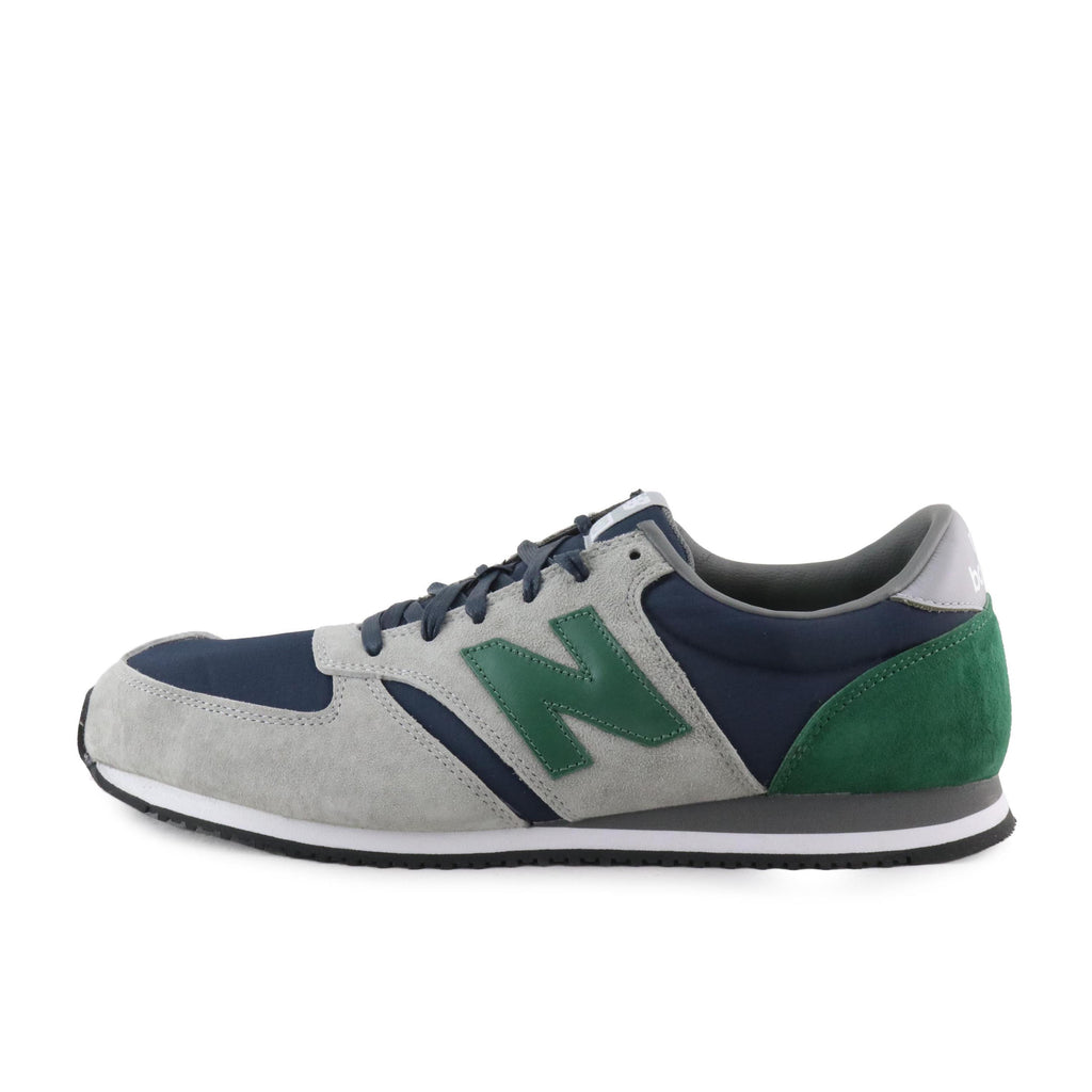 Deportiva gris/azul con cordón U420 de New Balance - U420-222 N VERDE-1.jpg