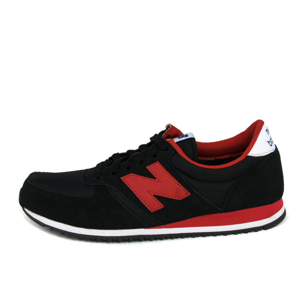 Deportiva negro/rojo con cordón U420 de New Balance - U420-229N ROJO-1.jpg