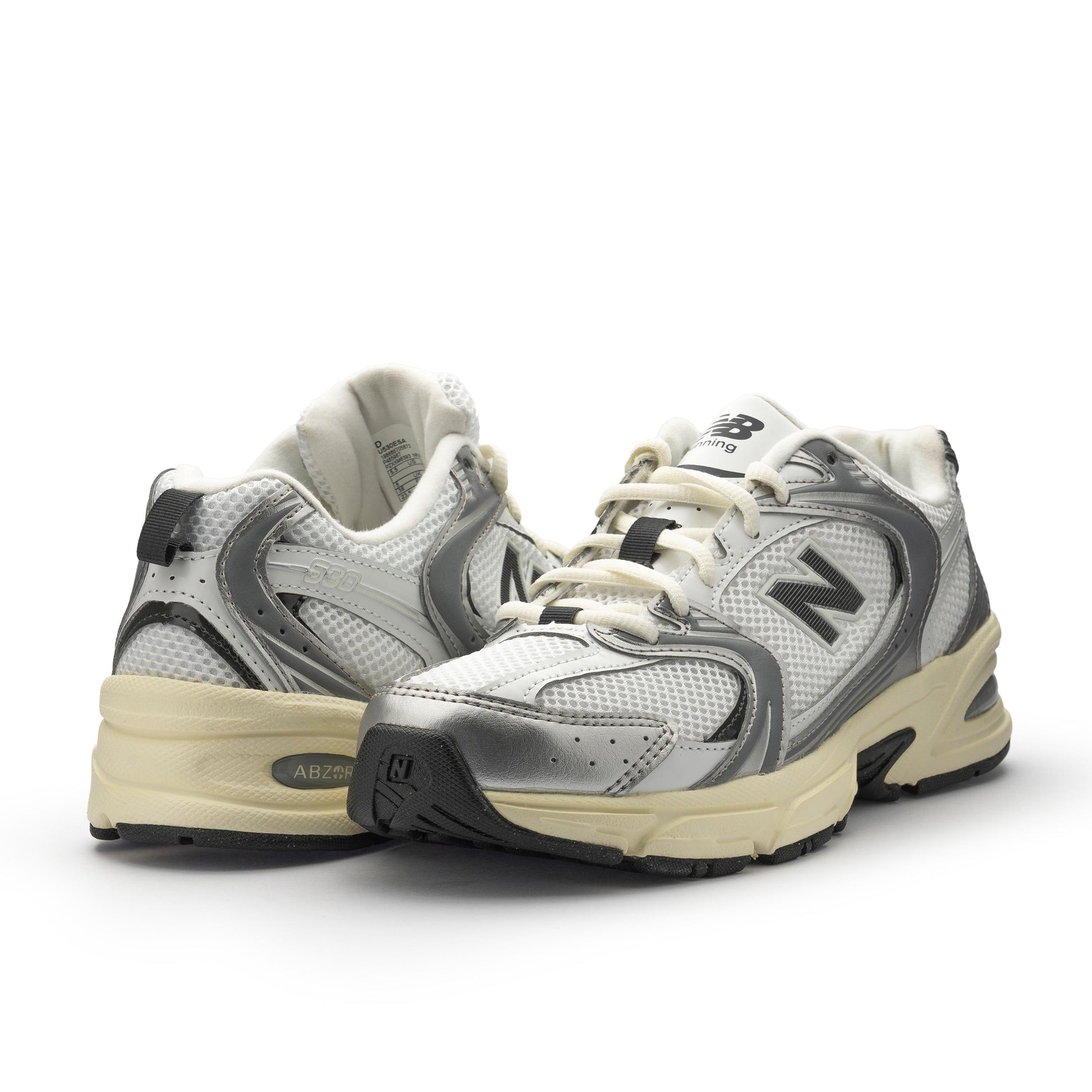 Deportiva blanco/plata/negro con cordón U530ESA New Balance