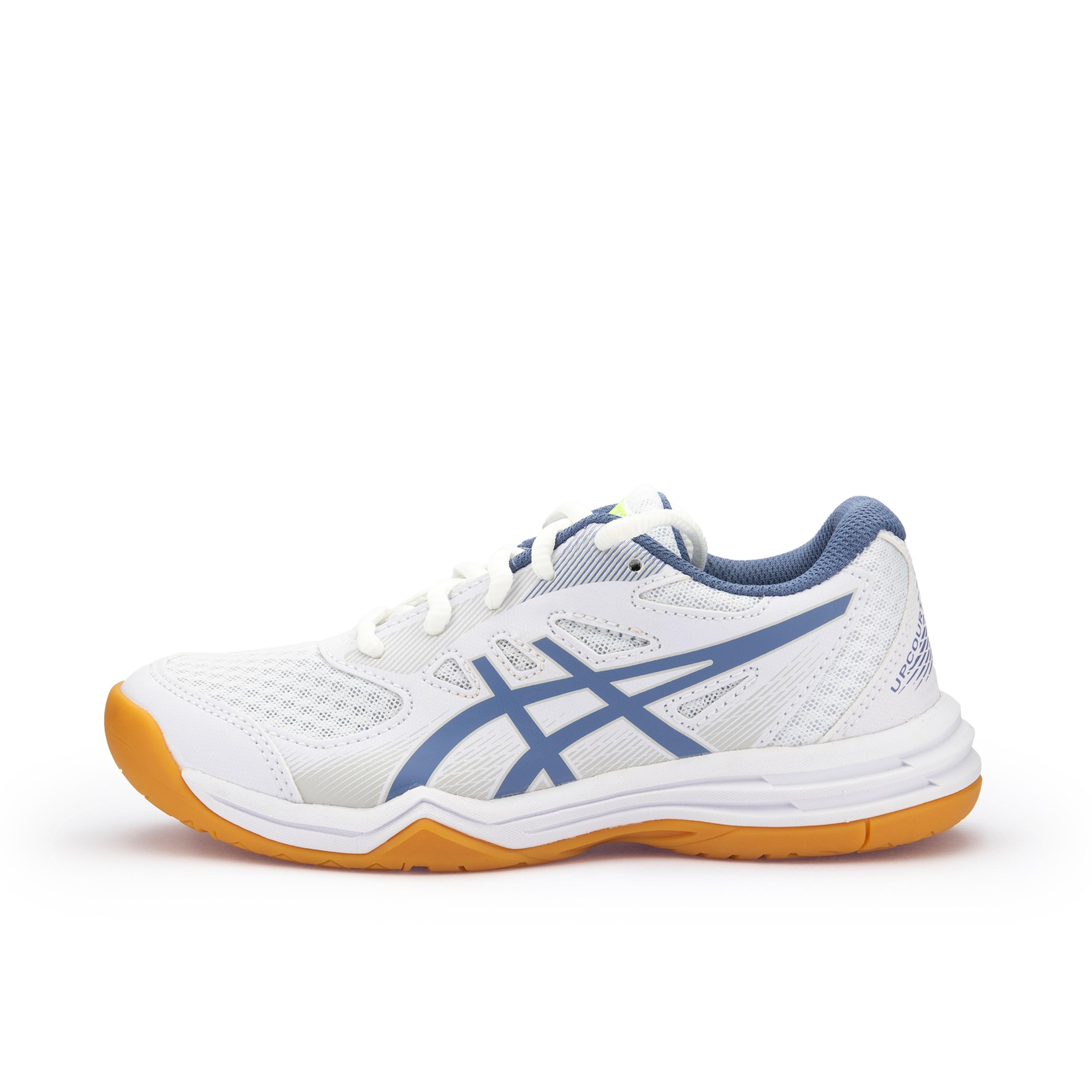 Deportiva blanco/celeste con cordón UPCOURT5GS de Asics - UPCOURT5GS-533-1.jpg