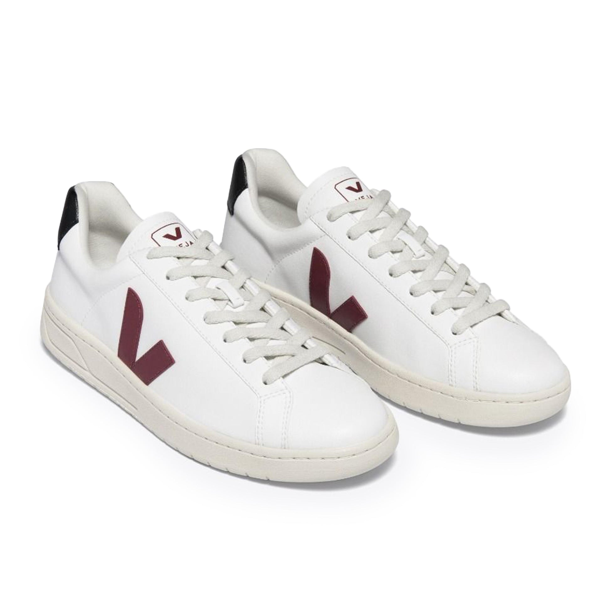 Deportiva blanco/burdeos con cordón URCA de Veja - URCA-384-3.jpg