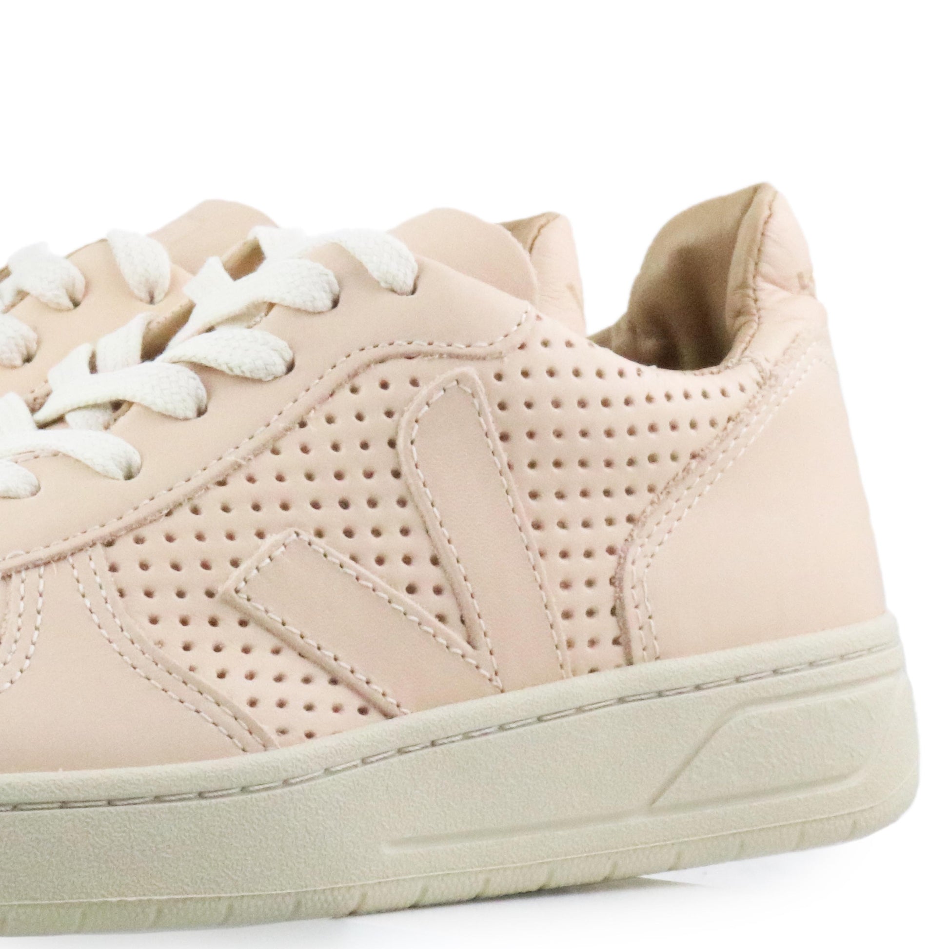 Deportiva rosa con cordón V10 de Veja - V10-10-6.jpg