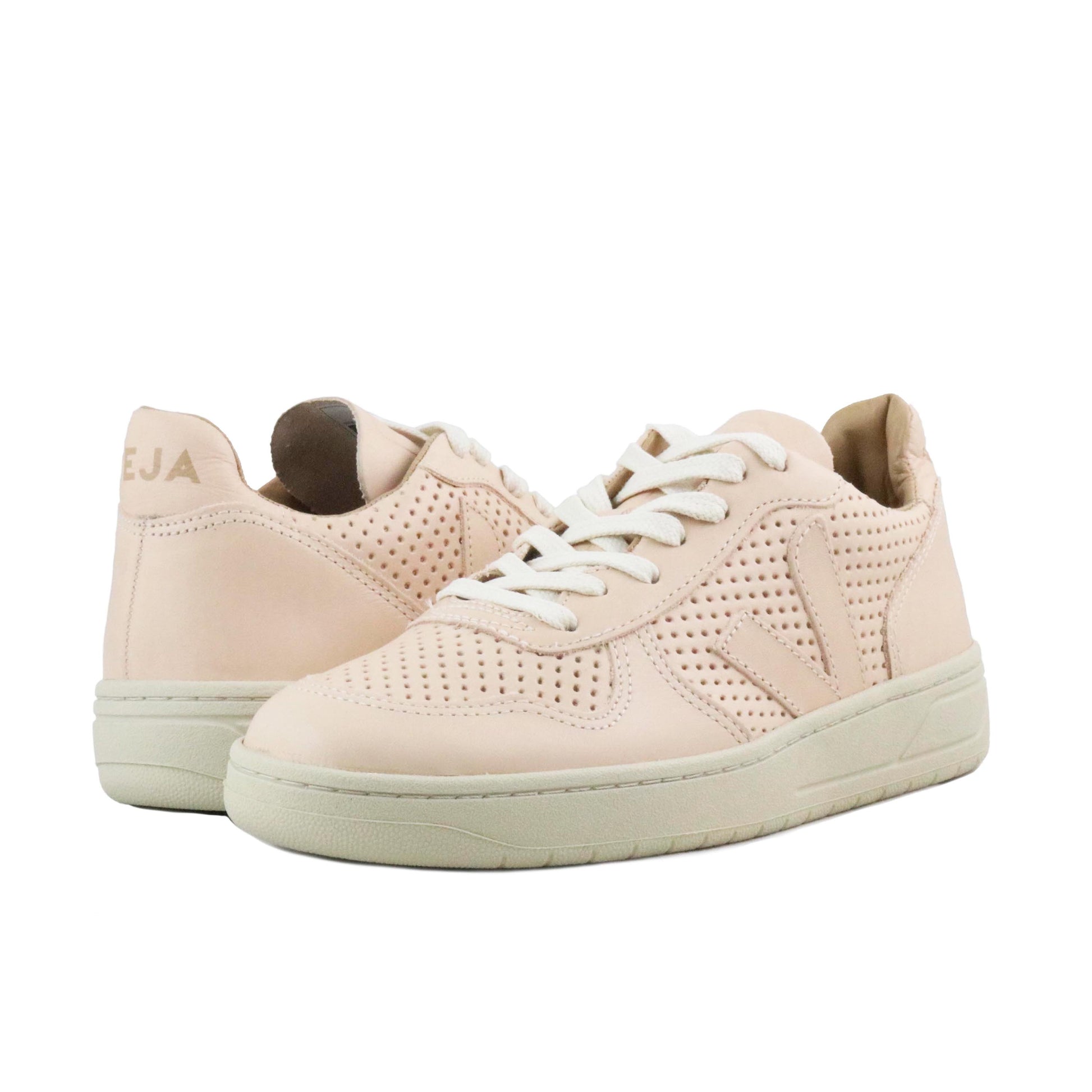 Deportiva rosa con cordón V10 de Veja - V10-10-2.jpg