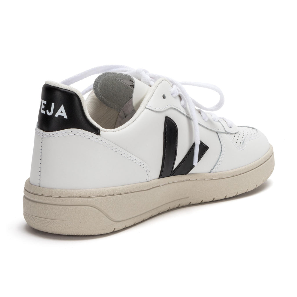 Deportiva blanco/negro con cordón V10 de Veja - V10-385-3.jpg