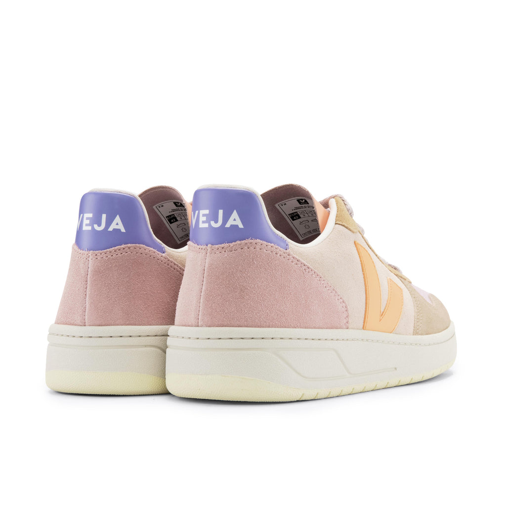 Deportiva melocotón/lila con cordón V10 de Veja - V10-483-2.jpg