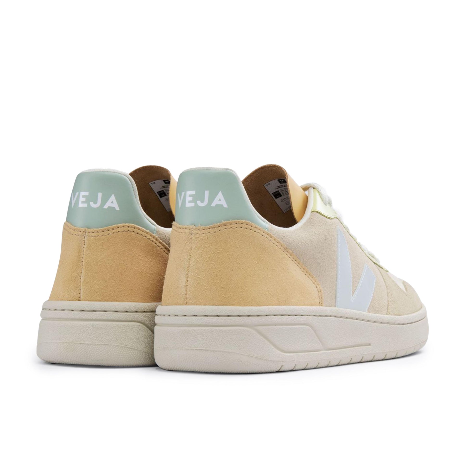 Deportiva sable menthol con cordón V10 de Veja - V10-496-2.jpg