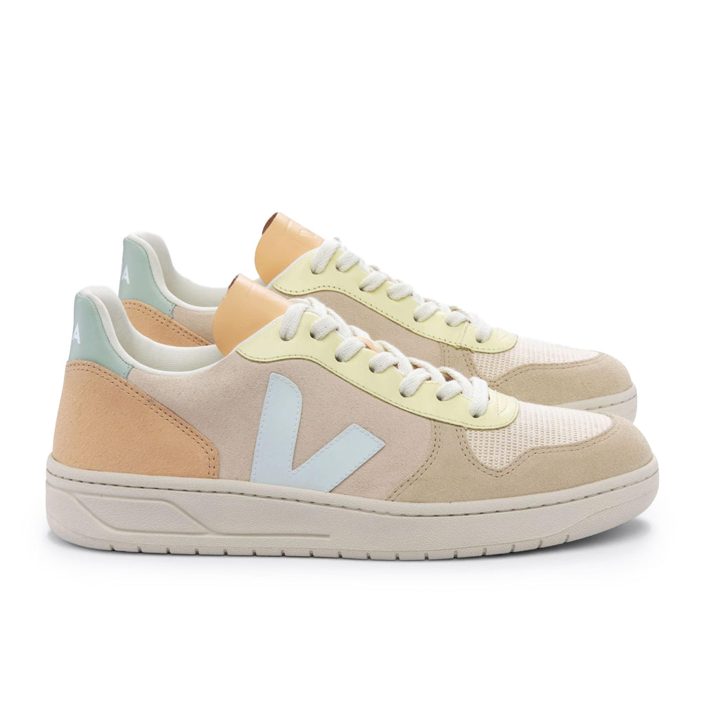 Deportiva sable menthol con cordón V10 de Veja - V10-496-5.jpg