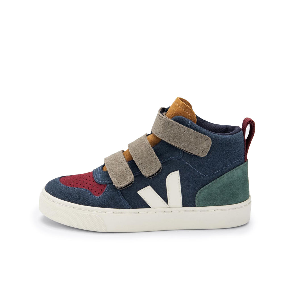 Bota serraje azul con velcro V10MIDVEL de Veja - V10MIDVEL-27-1.jpg