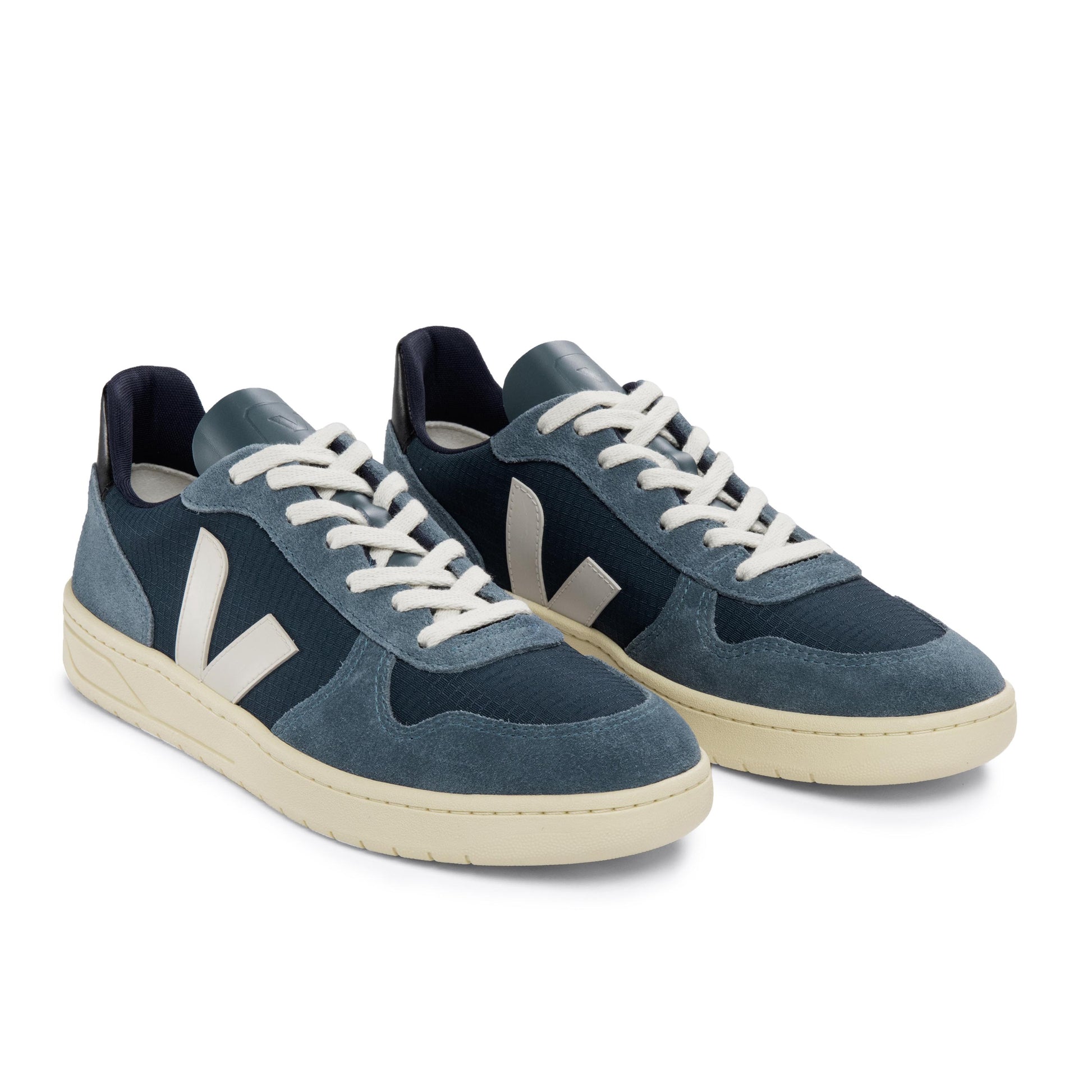Deportiva serraje azul con cordón V10RIPSTOP de Veja - V10RIPSTOP-27-3.jpg