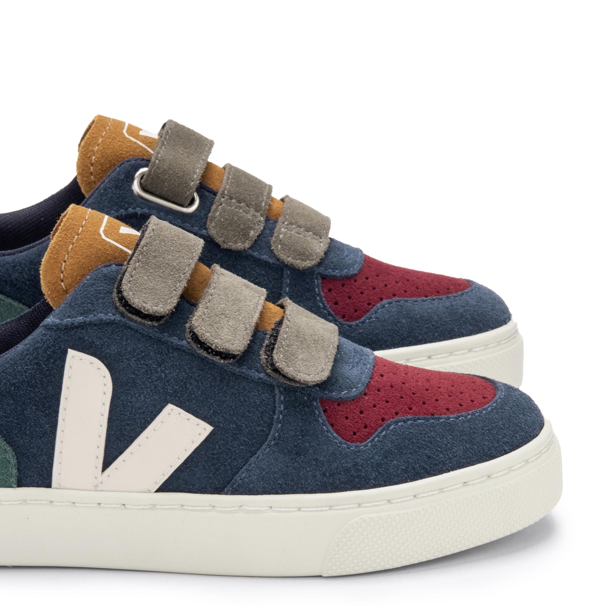 Deportiva serraje azul con velcro V10VEL de Veja - V10VEL-27-6.jpg