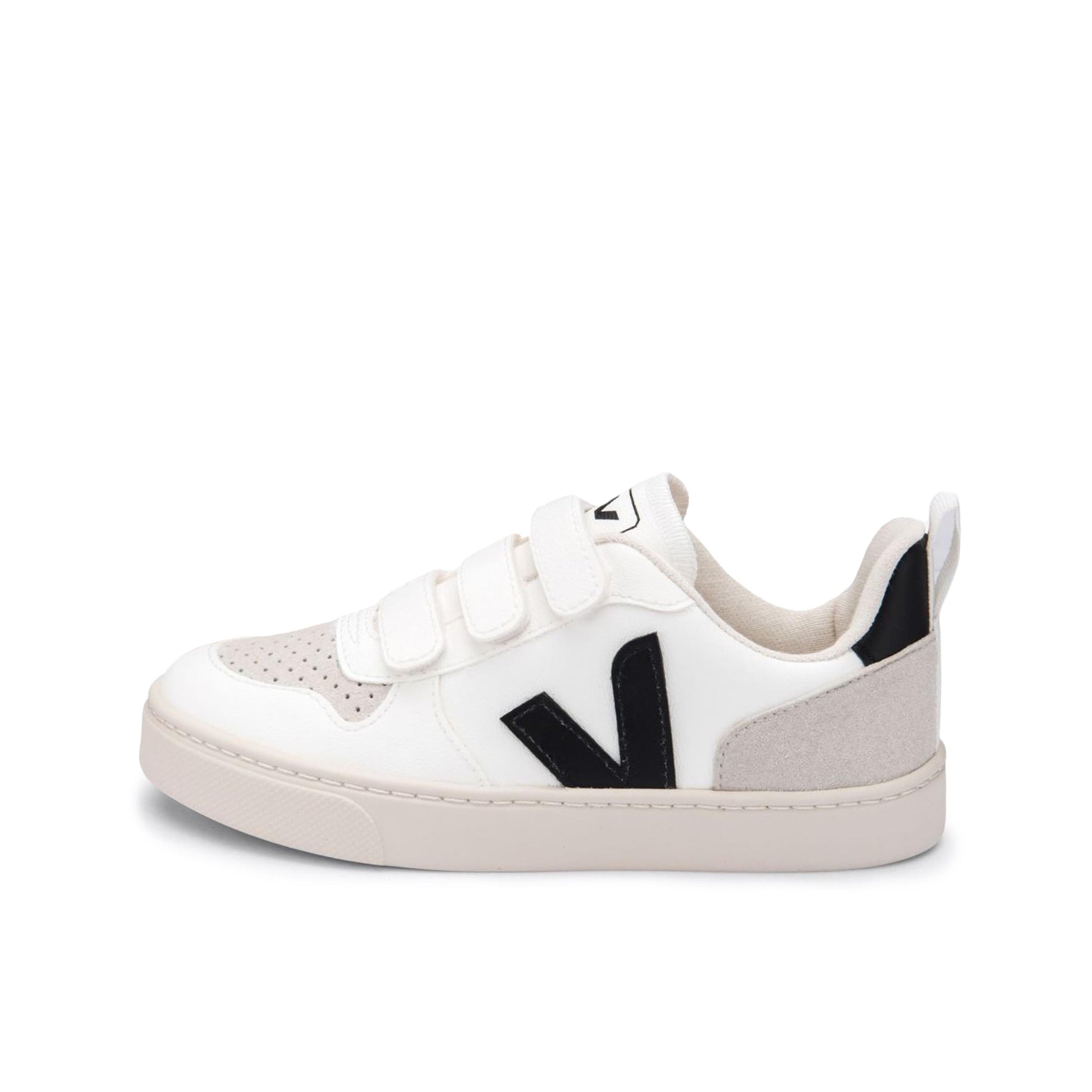 Deportiva blanco/negro con velcro V10VEL de Veja - V10VEL-385-1.jpg