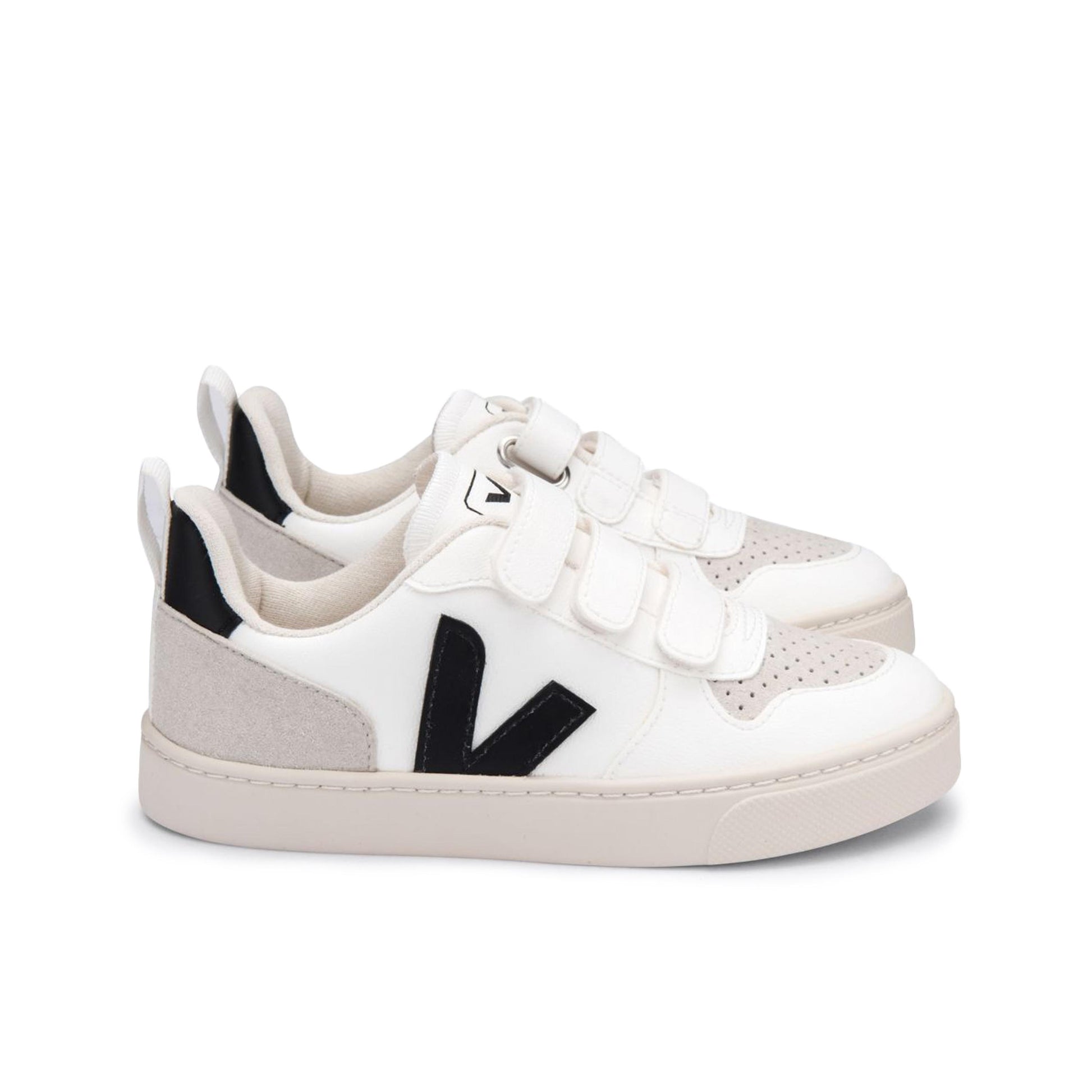 Deportiva blanco/negro con velcro V10VEL de Veja - V10VEL-385-5.jpg