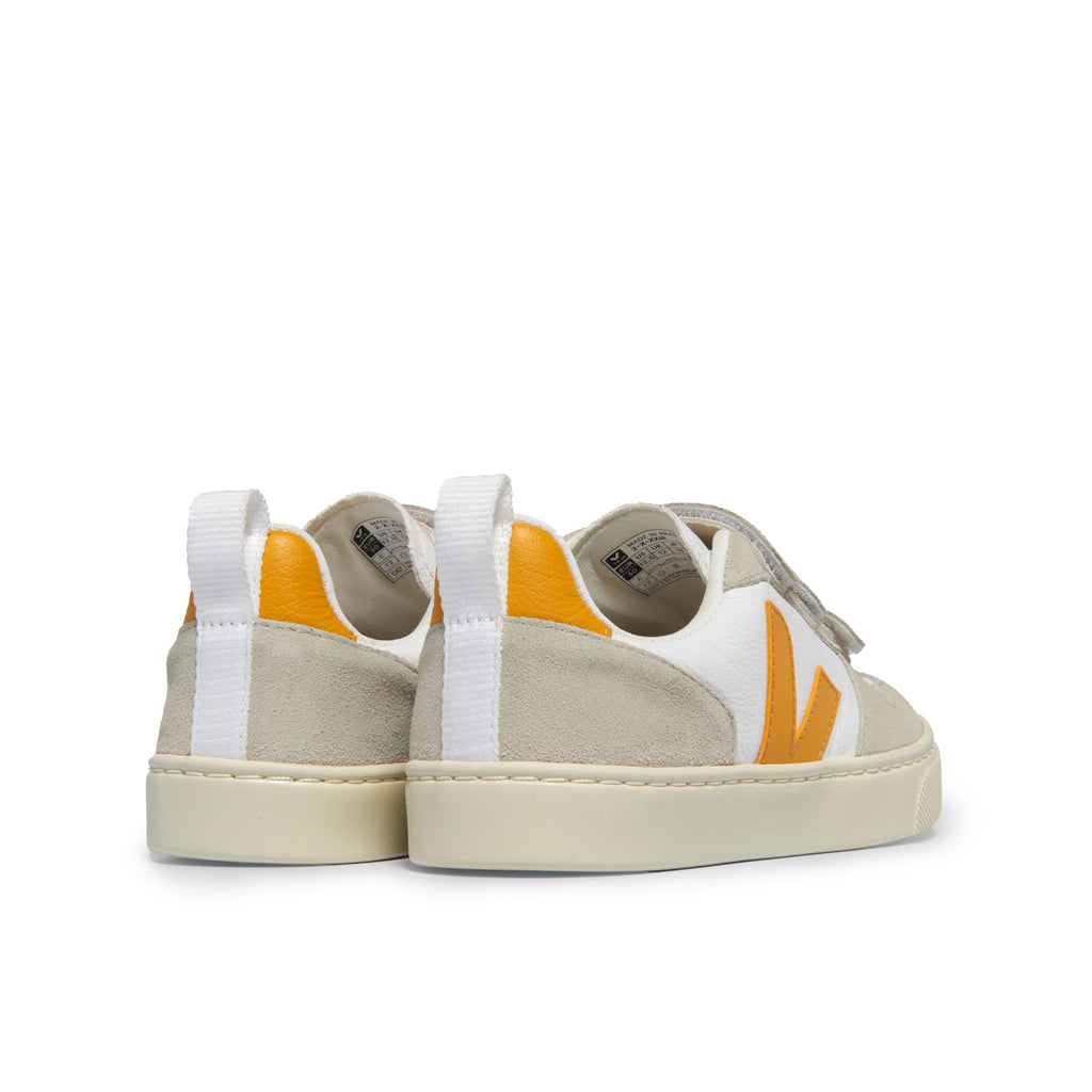 Deportiva blanco/amarillo con velcro V10VEL de Veja - V10VEL-414-2.jpg