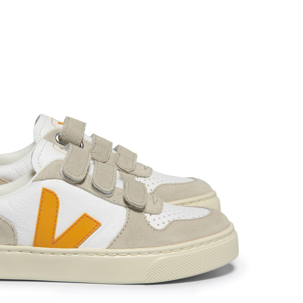 Deportiva blanco/amarillo con velcro V10VEL de Veja - V10VEL-414-6.jpg