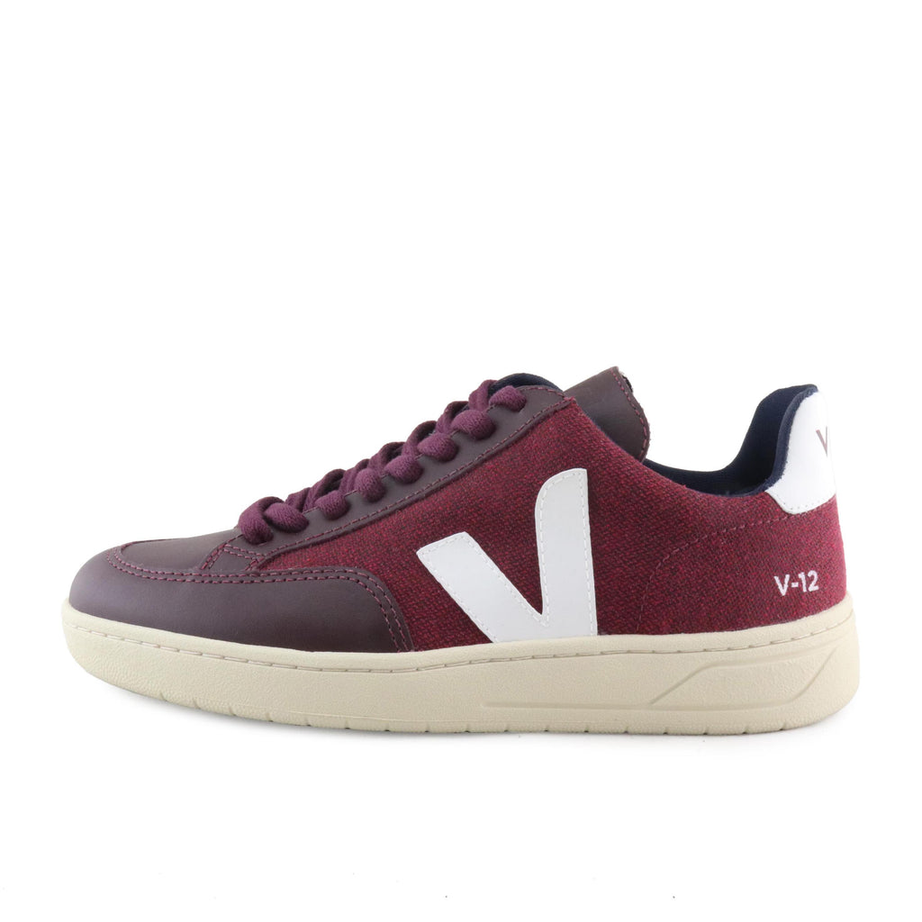 Deportiva burdeos con cordón V12 de Veja - V12-13-1.jpg