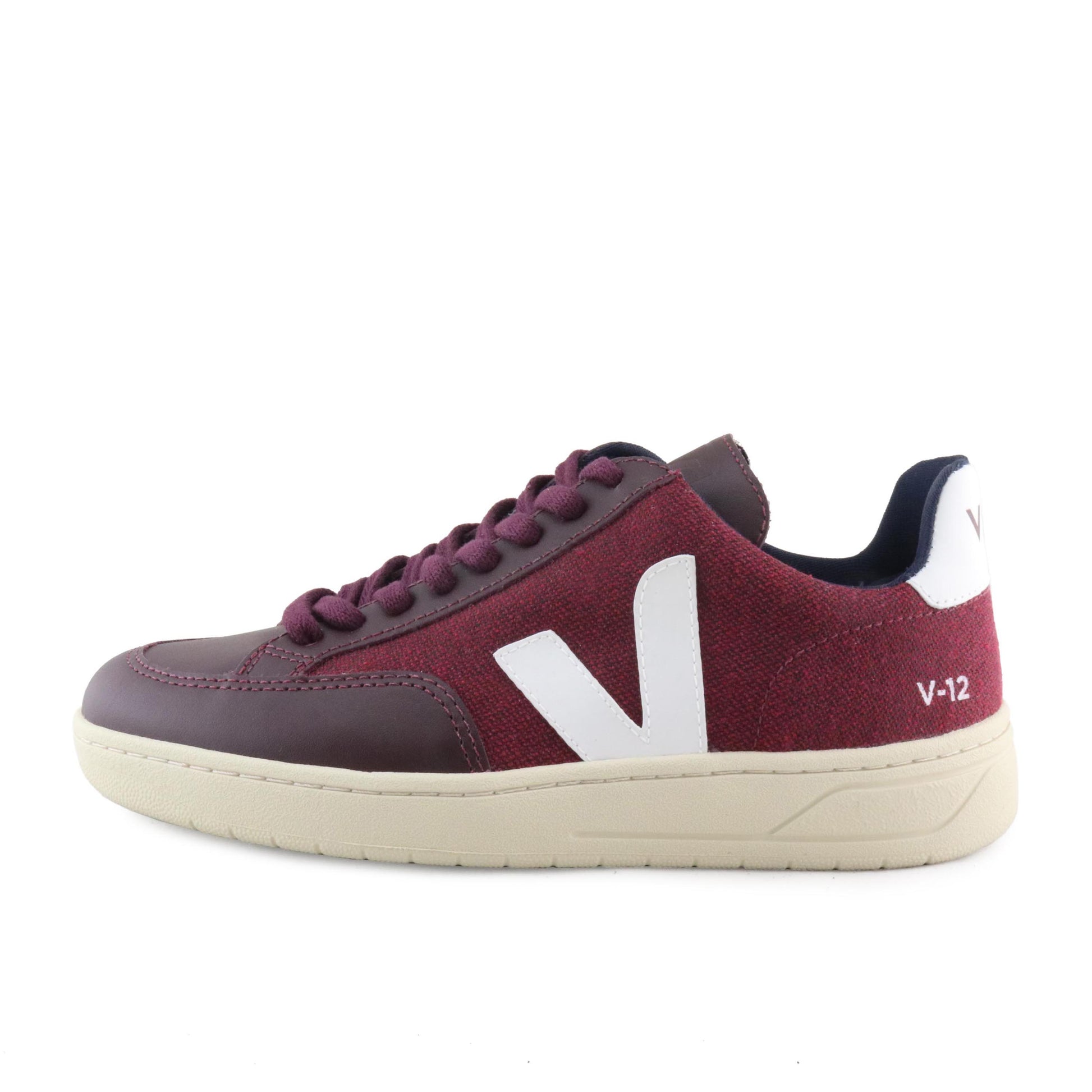 Deportiva burdeos con cordón V12 de Veja - V12-13-1.jpg
