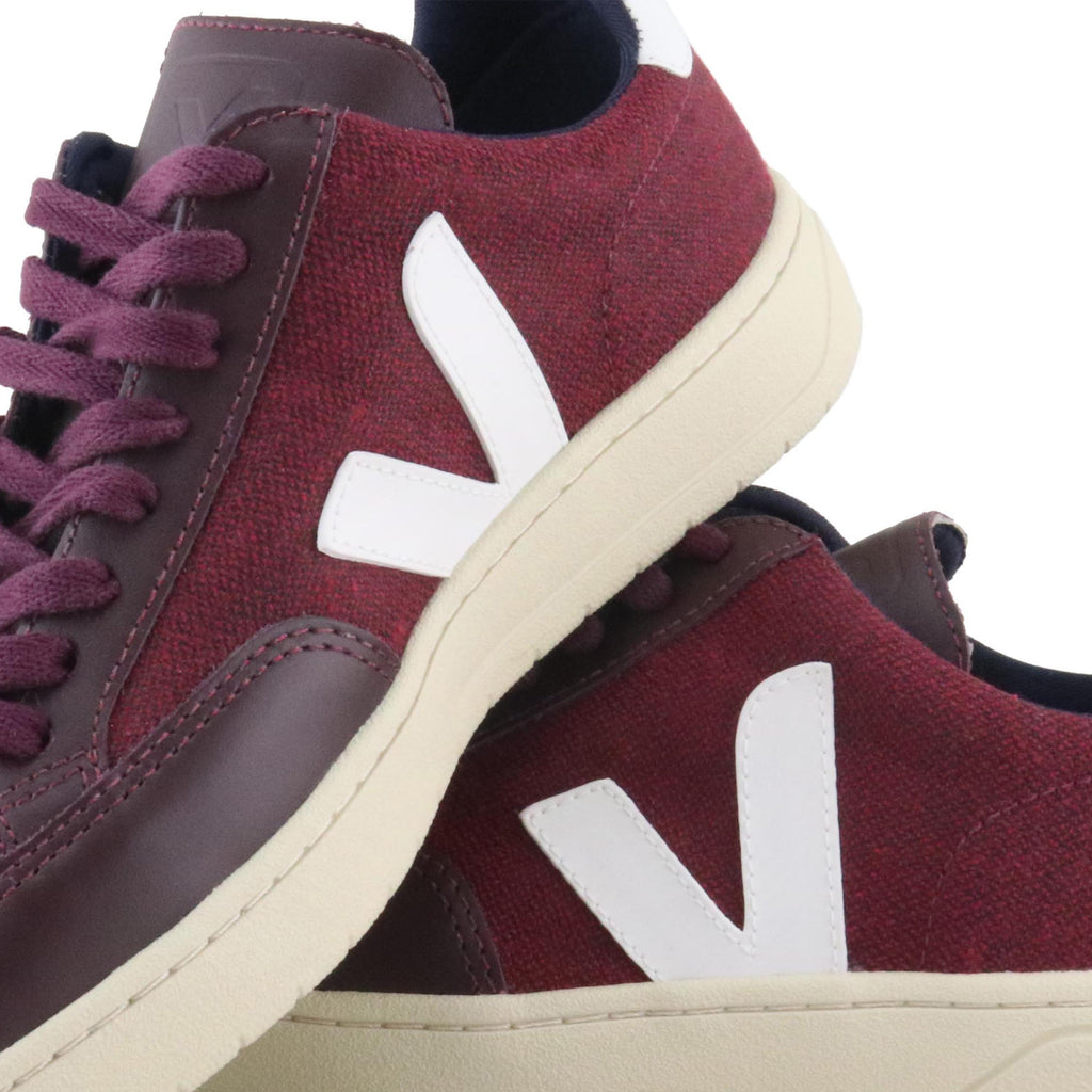Deportiva burdeos con cordón V12 de Veja - V12-13-6.jpg