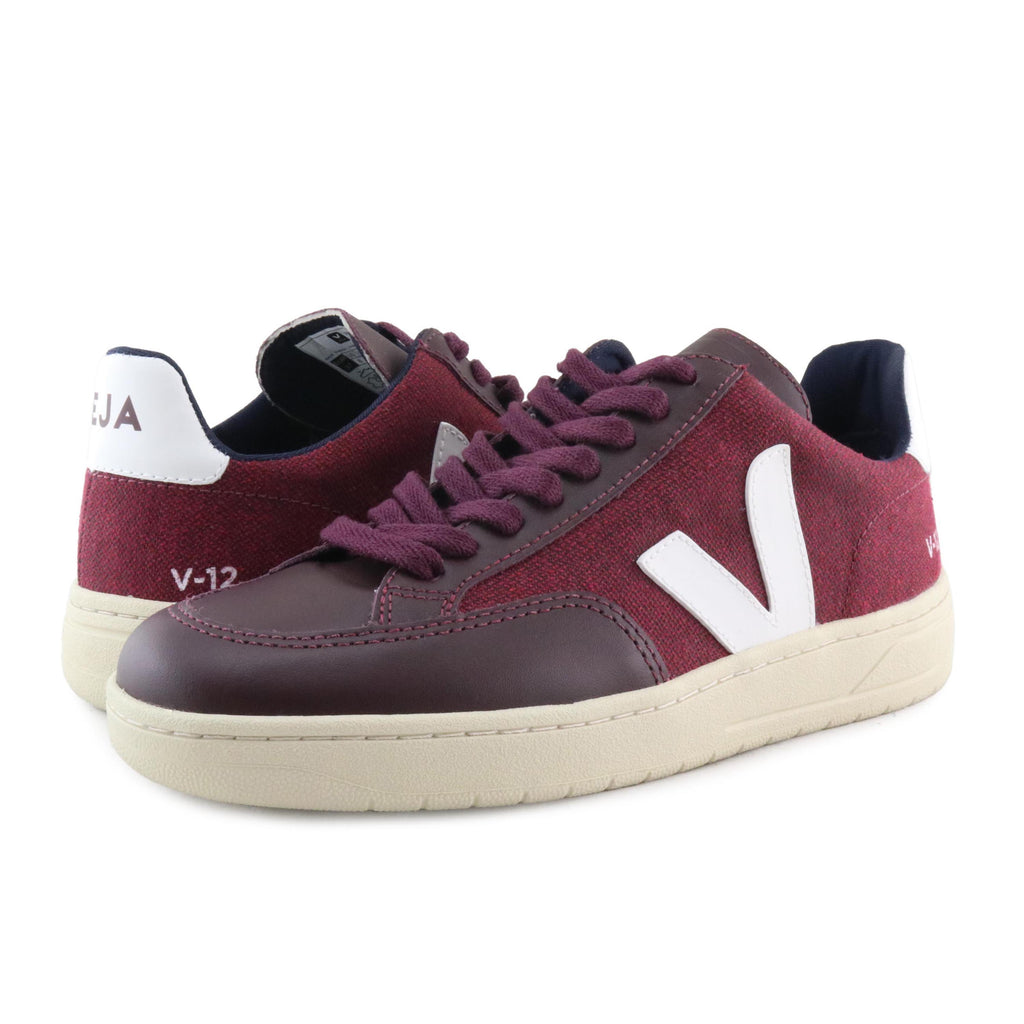 Deportiva burdeos con cordón V12 de Veja - V12-13-2.jpg