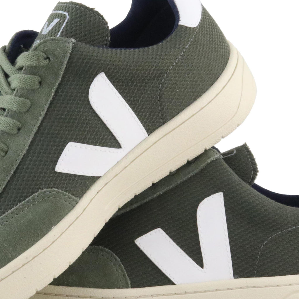 Deportiva kaki con cordón V12 de Veja - V12-33-6.jpg