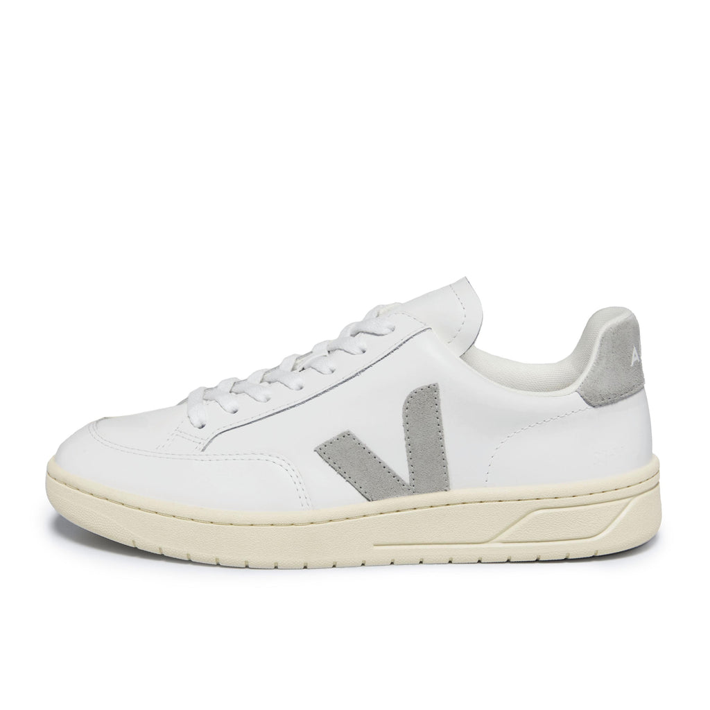 Deportiva blanco/gris claro con cordón V12 de Veja - V12-433-1.jpg