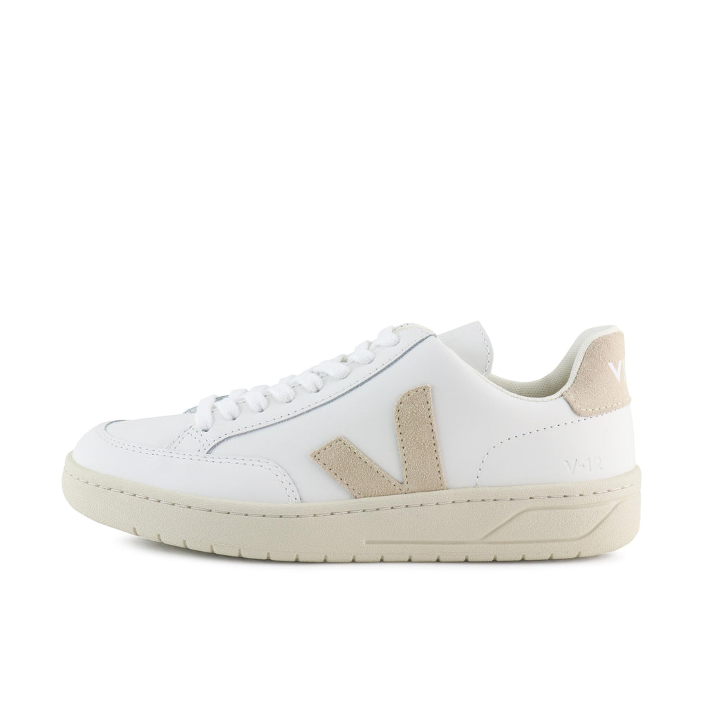 Deportiva blanco/sable con cordón V12 de Veja - V12-439-1.jpg
