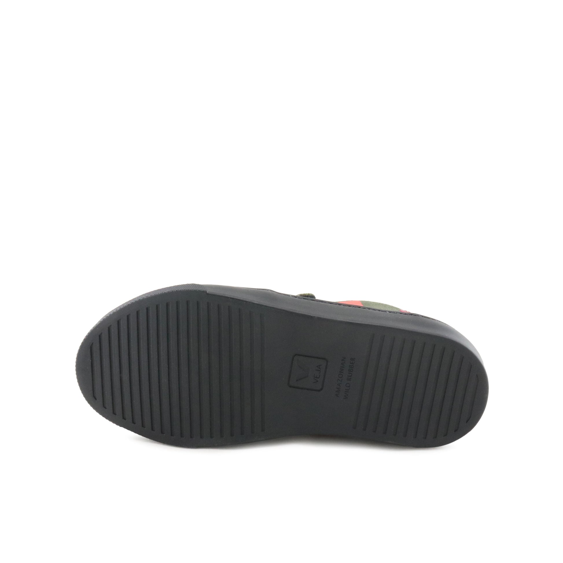 Deportiva kaki con velcro V12VEL de Veja - V12VEL-33-4.jpg
