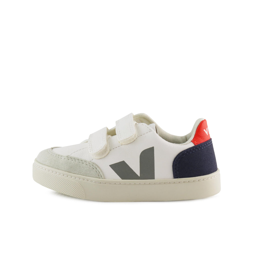 Deportiva blanco/gris/azul/rojo con velcro V12VEL Veja - V12VEL-416-1.jpg