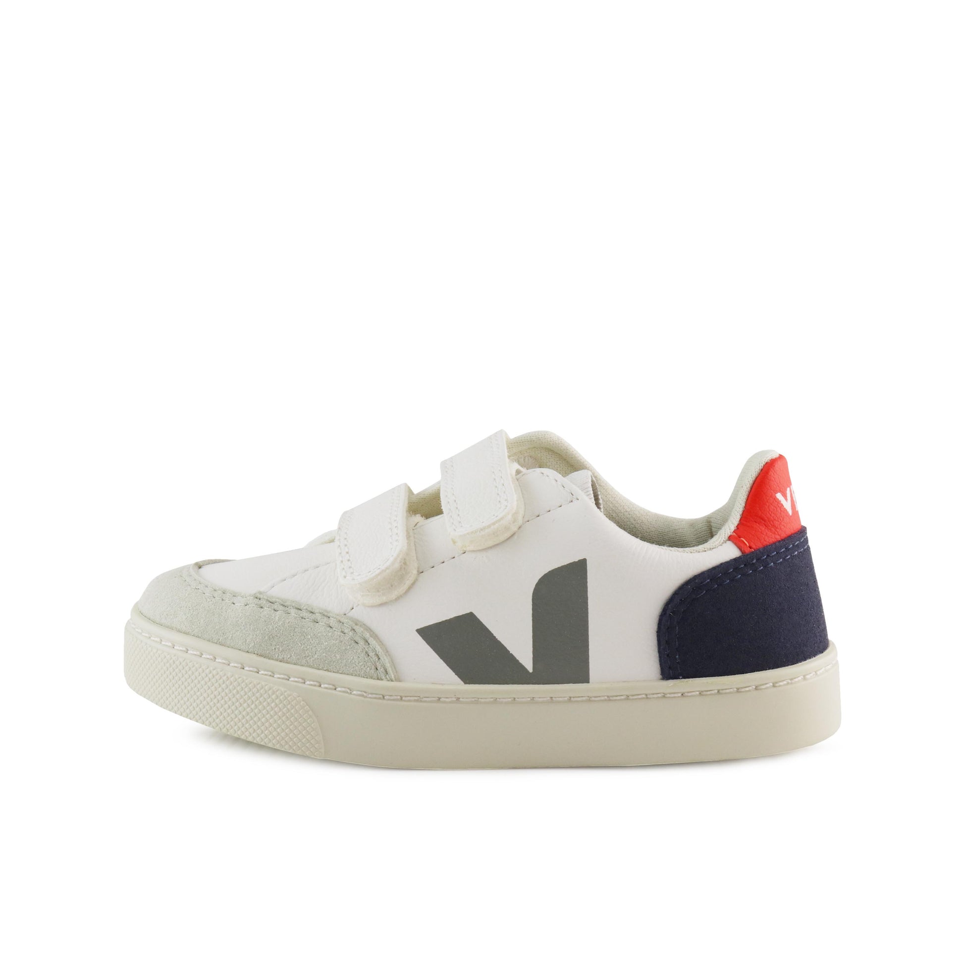 Deportiva blanco/gris/azul/rojo con velcro V12VEL Veja - V12VEL-416-1.jpg