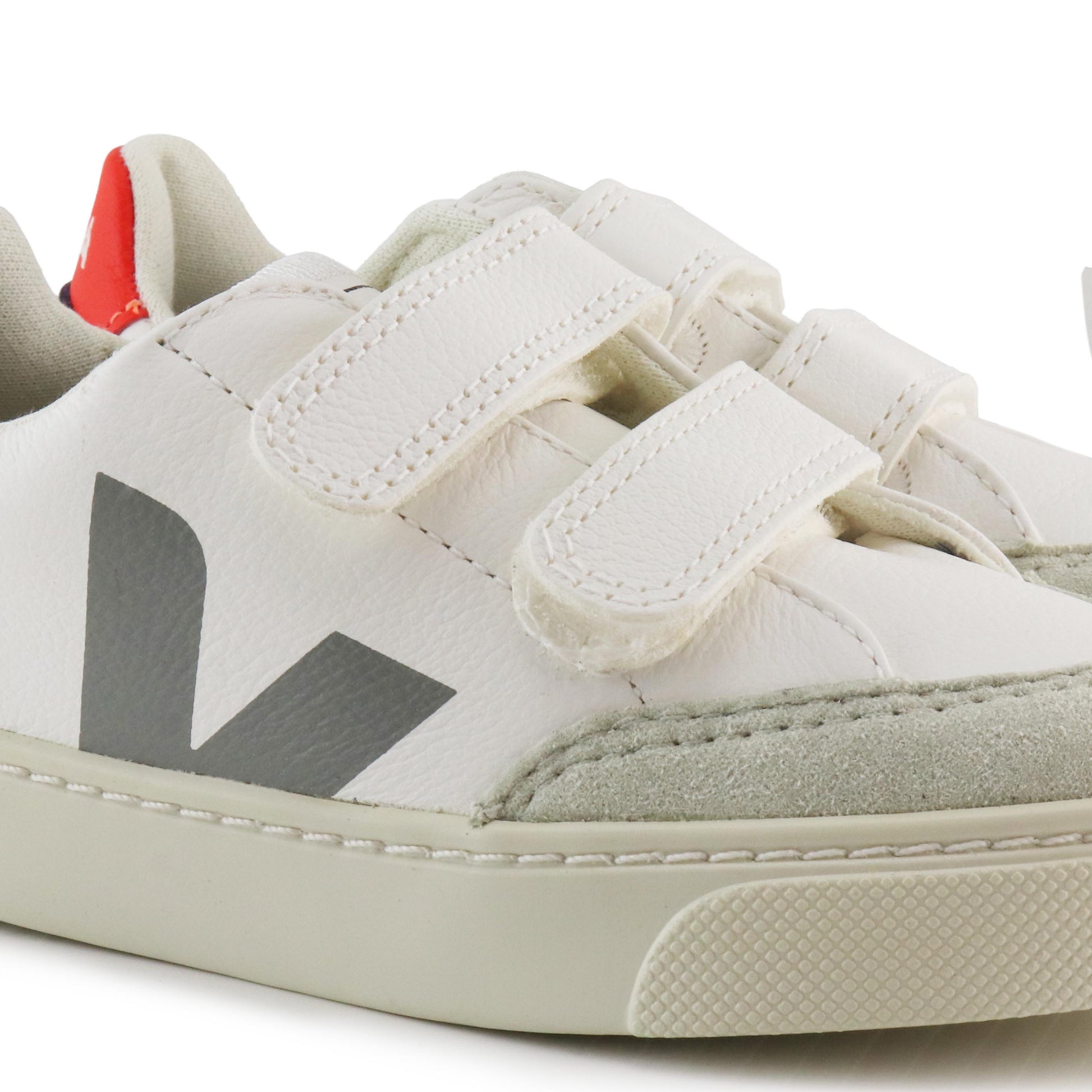 Deportiva blanco/gris/azul/rojo con velcro V12VEL Veja - V12VEL-416-5.jpg