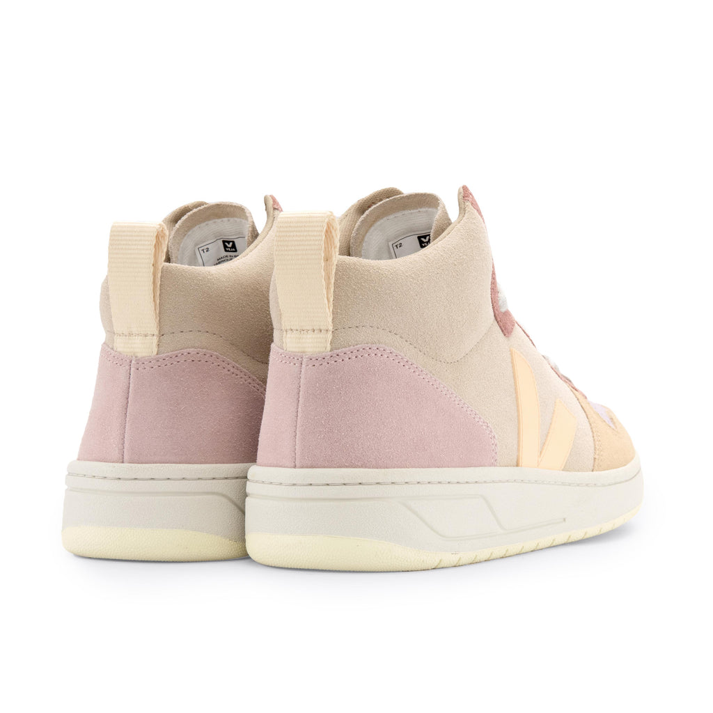 Deportiva melocotón/lila con cordón V15 de Veja - V15-483-2.jpg