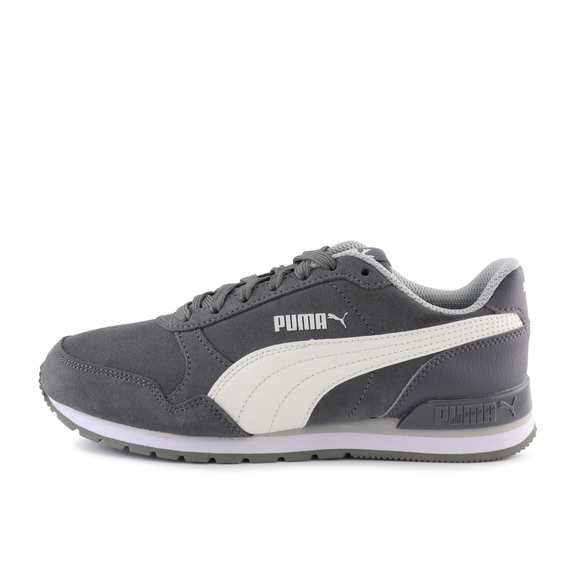 Deportiva ante gris con cordón V2RUNNERCOR de Puma - V2RUNNERCOR-121-1.jpg