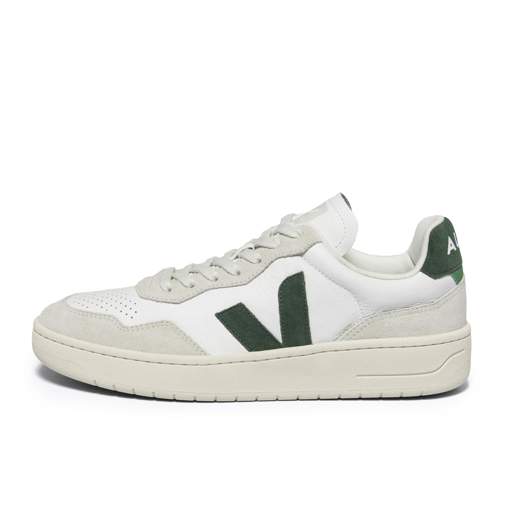 Deportiva blanco/verde con cordón V90 de Veja - V90-262-1.jpg