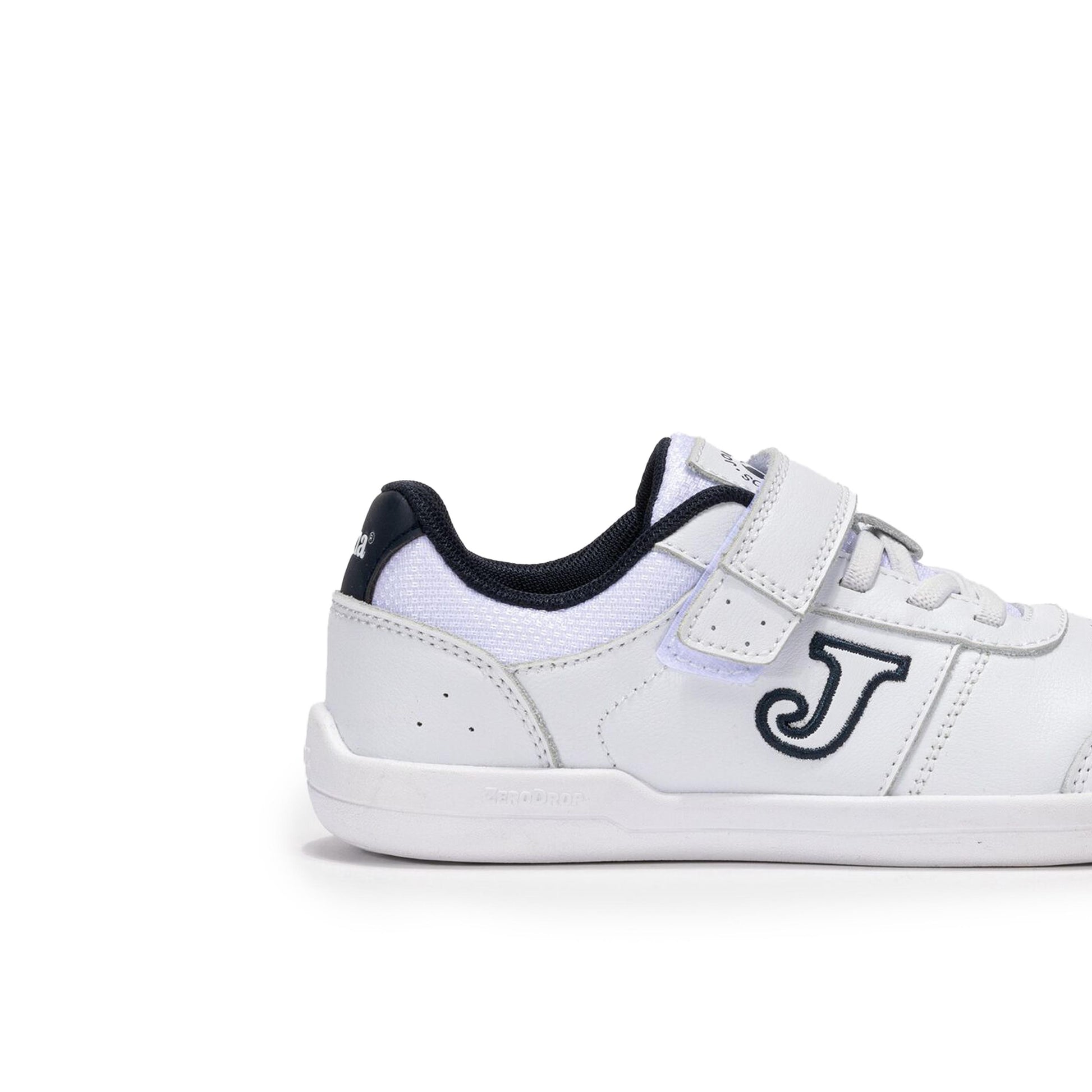 Deportiva barefoot blanco/azul de cordón VELAJR Joma