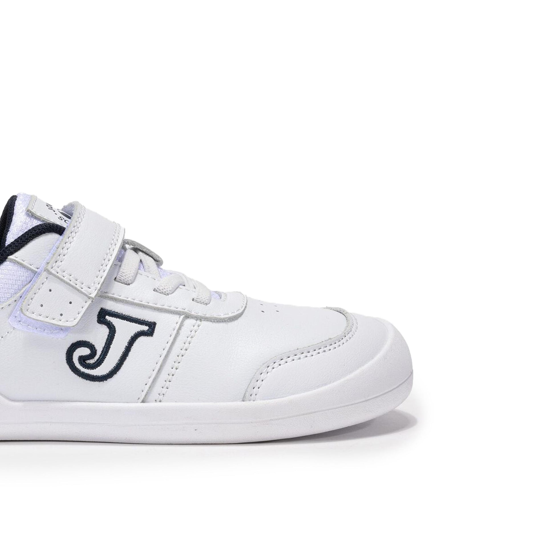 Deportiva barefoot blanco/azul de cordón VELAJR Joma