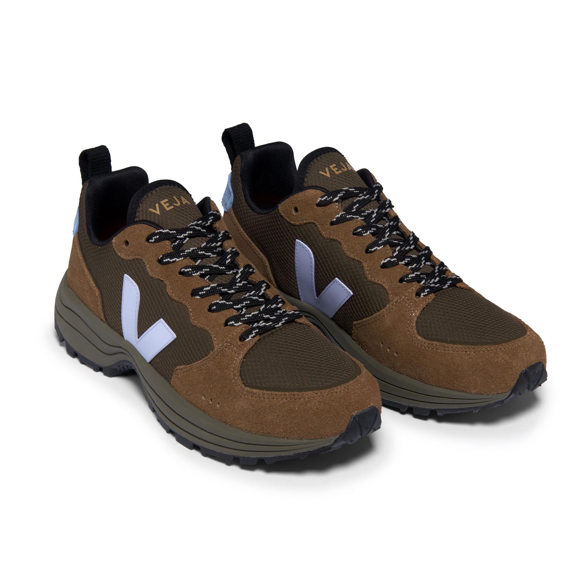 Deportiva marrón oscuro con cordón VENTURI de Veja - VENTURI-62-3.jpg