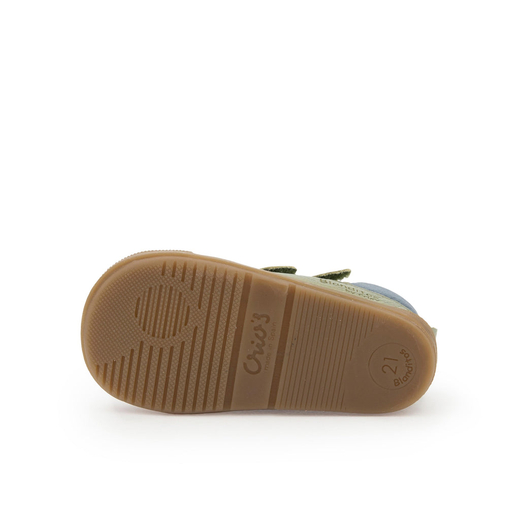 Bota barefoot kaki con velcro VIENA de Blanditos - VIENA-33-4.jpg