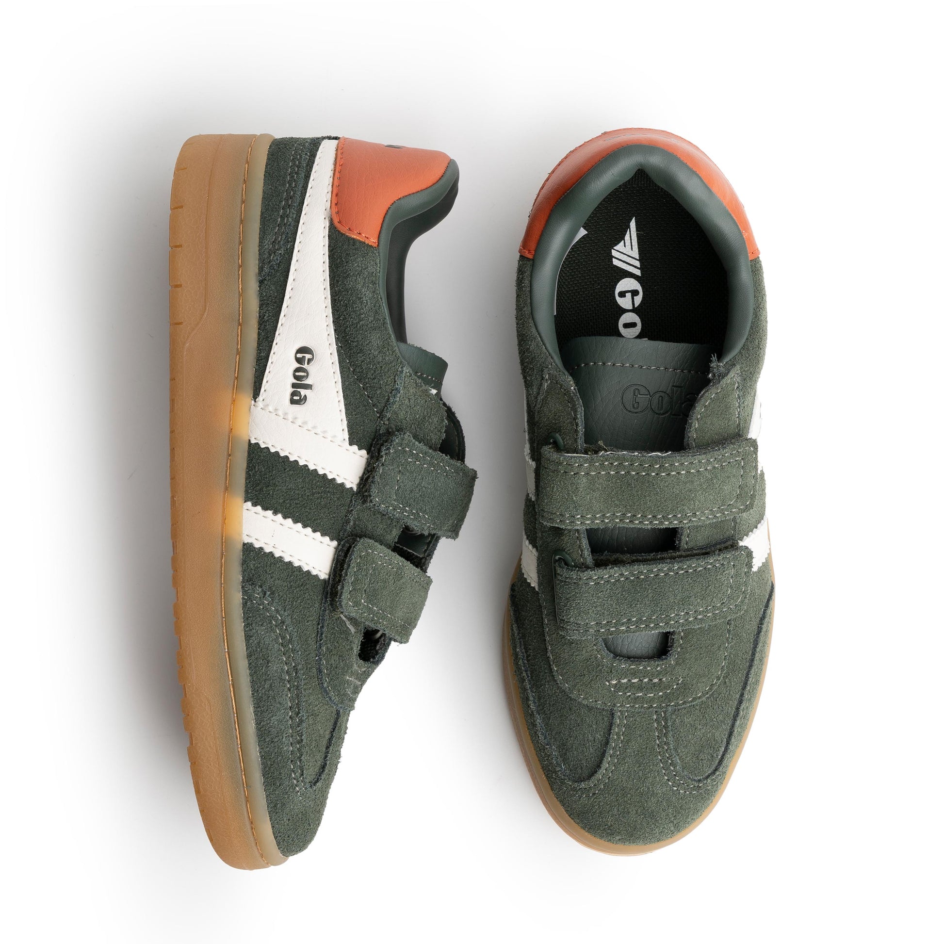 Deportiva kaki/blanco VIPERVEL Gola