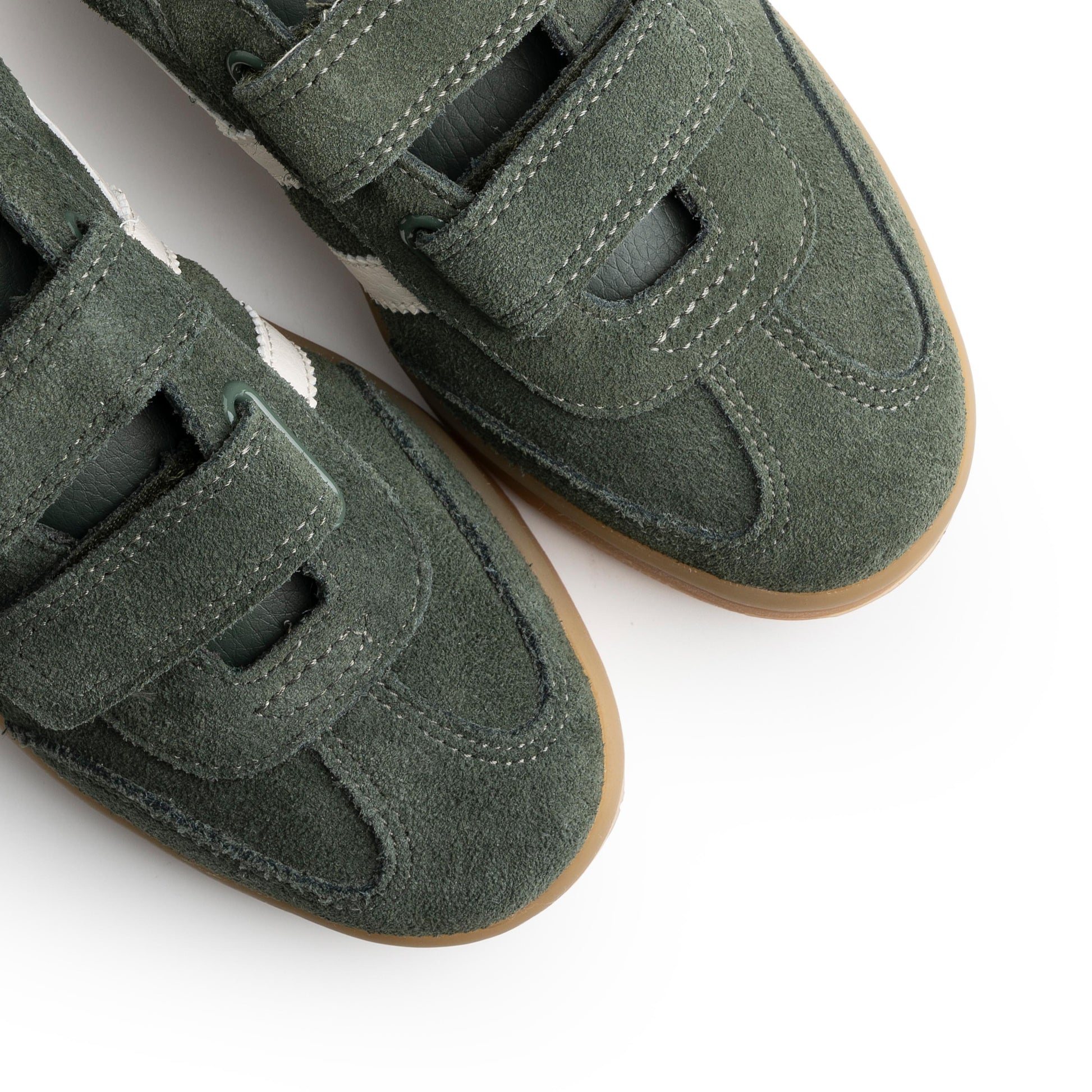 Deportiva kaki/blanco VIPERVEL Gola