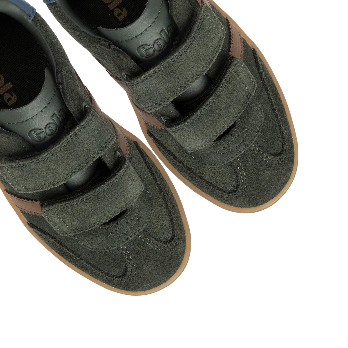 Deportiva kaki/tabaco VIPERVEL Gola