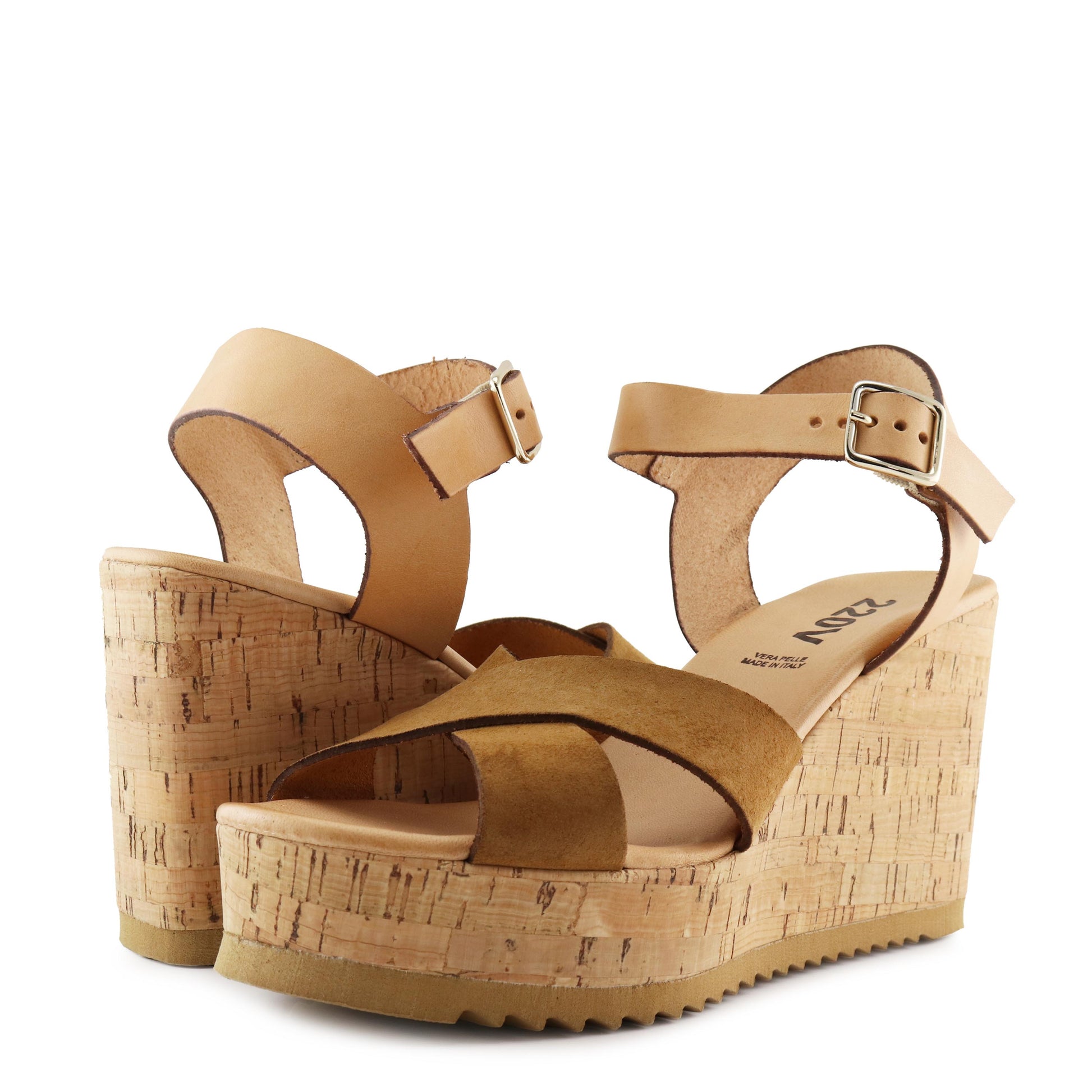 Sandalia de cuña ante cuero con hebilla VIVIAN 220V - VIVIAN-28-2.jpg