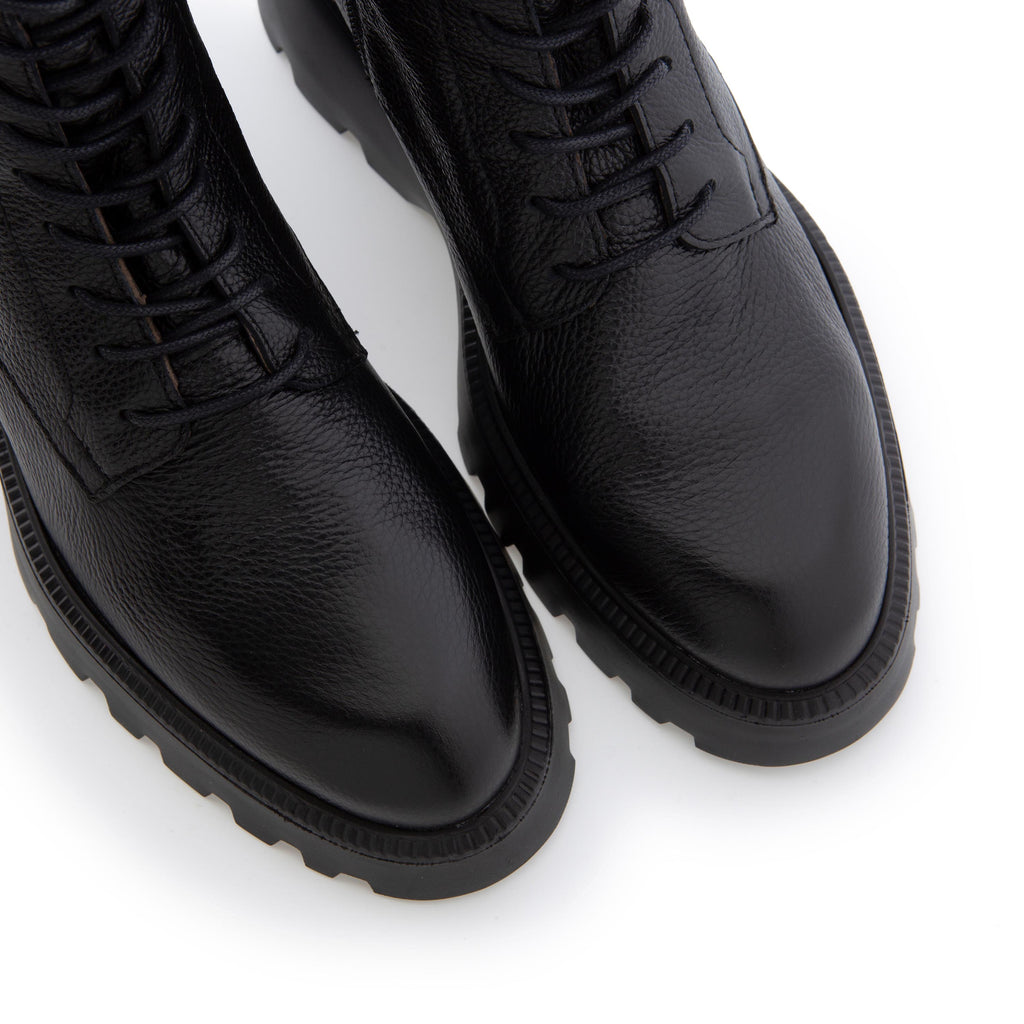 Bota negro con cordón y cremallera WILD de Wonders - WILD-20-6.jpg