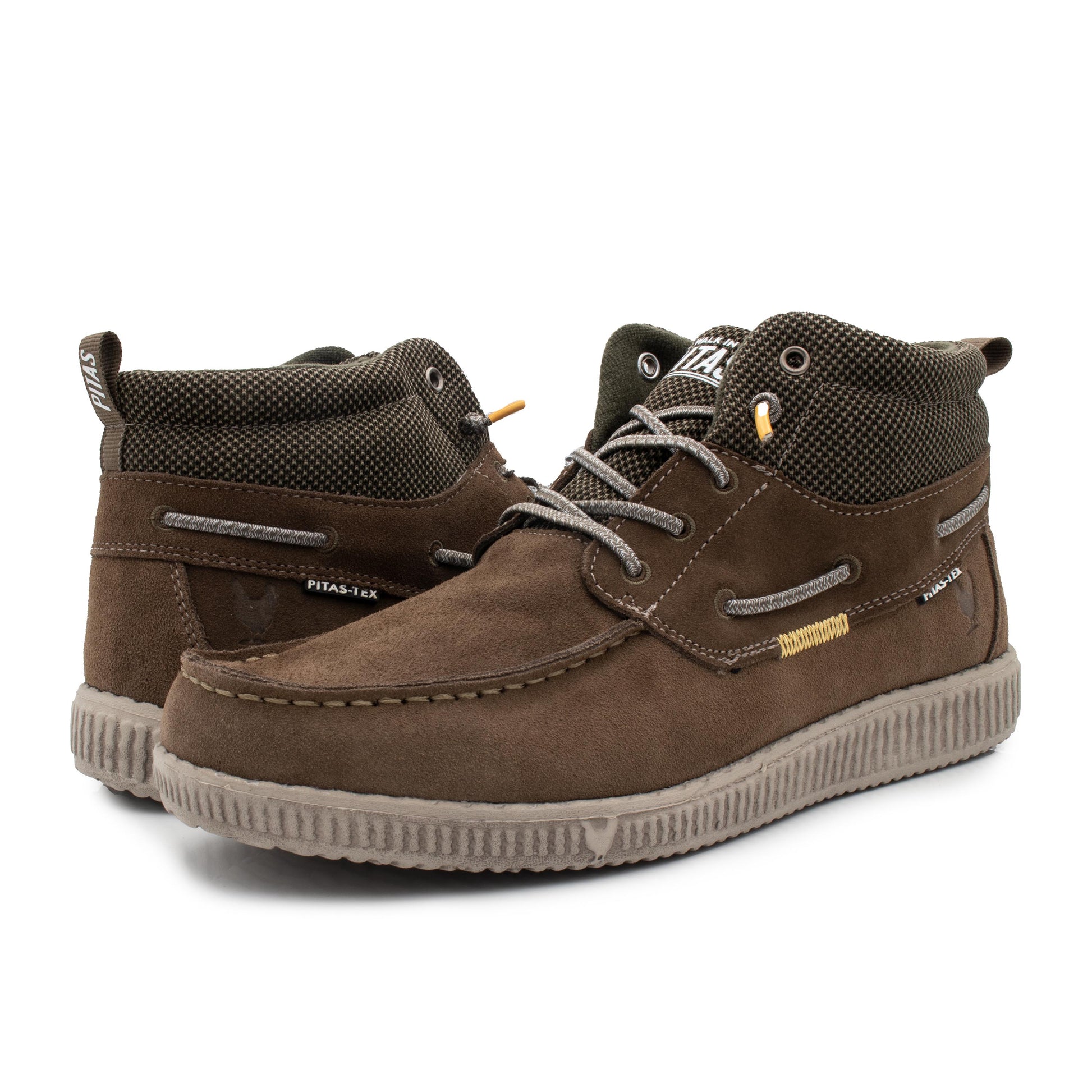 Bota kaki con cordón WP150MARC de Walk in Pitas - WP150MARC-33-2.jpg