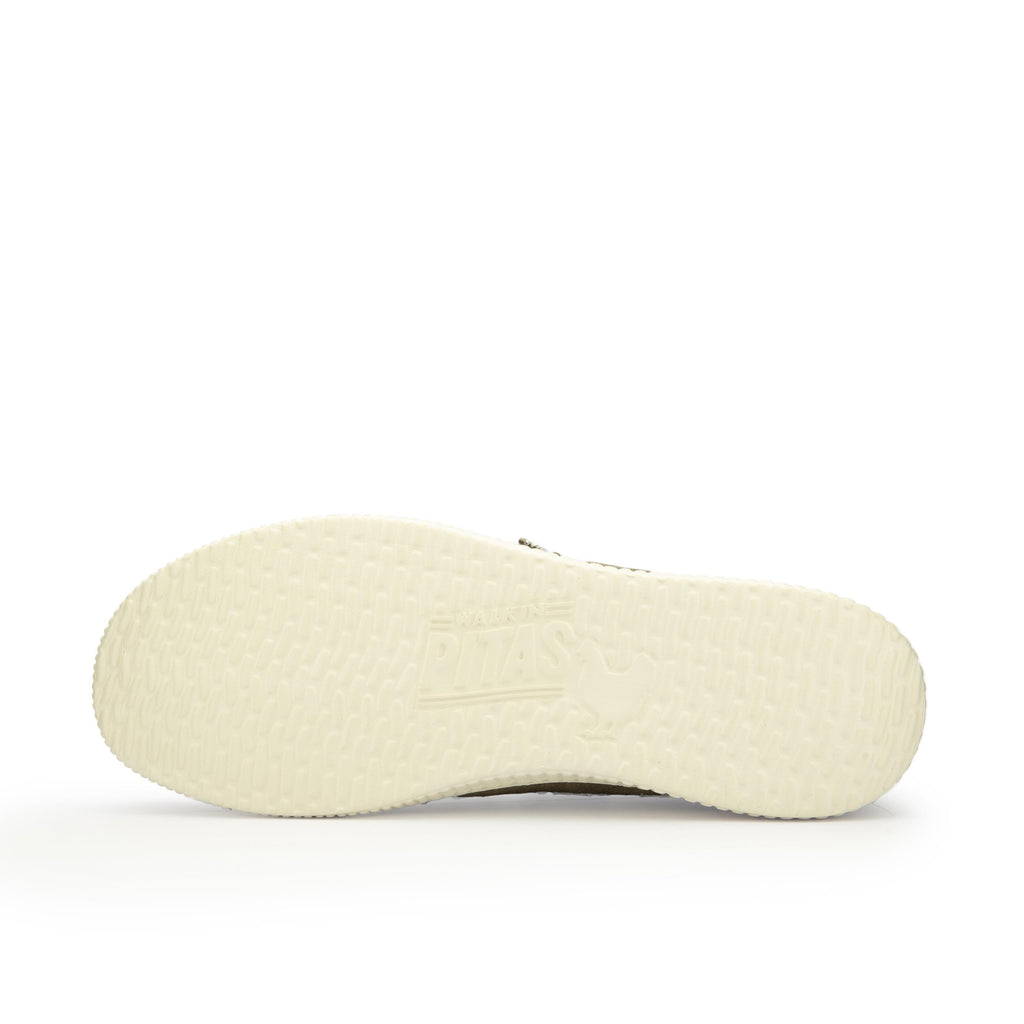 Zapatilla taupe con cordón WP150W de Walk in Pitas - WP150W-115-4.jpg