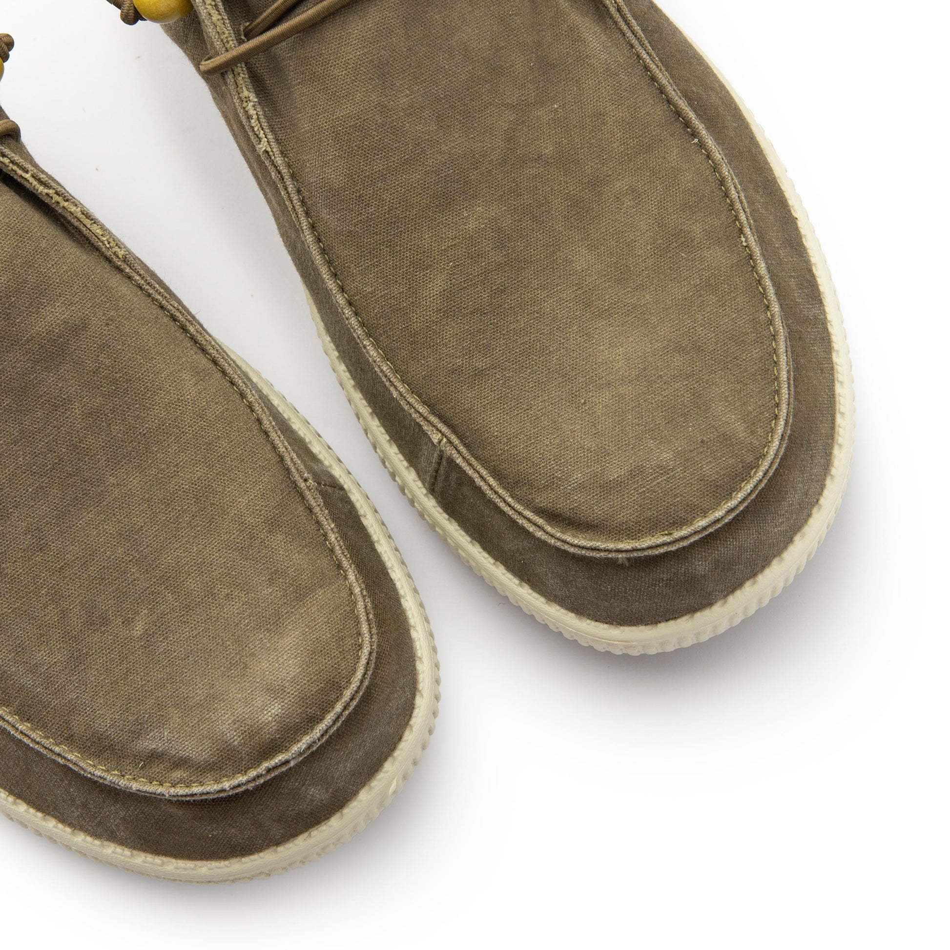 Zapatilla taupe con cordón WP150W de Walk in Pitas - WP150W-115-6.jpg