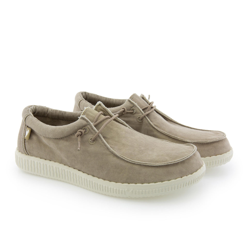 Zapatilla beige con cordón WP150W de Walk in Pitas - WP150W-9-6.jpg