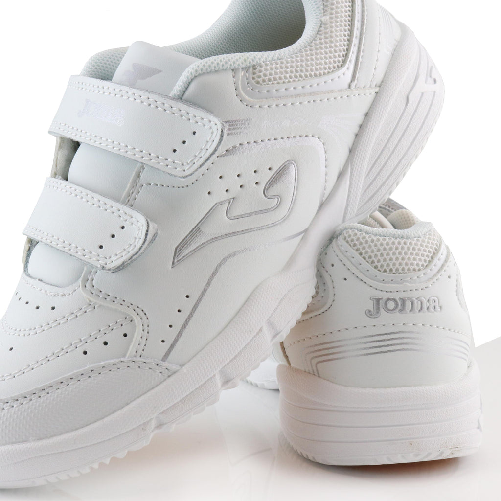 Deportiva blanco/plata con velcro WSCHOOL de Joma - WSCHOOL-339-6.jpg